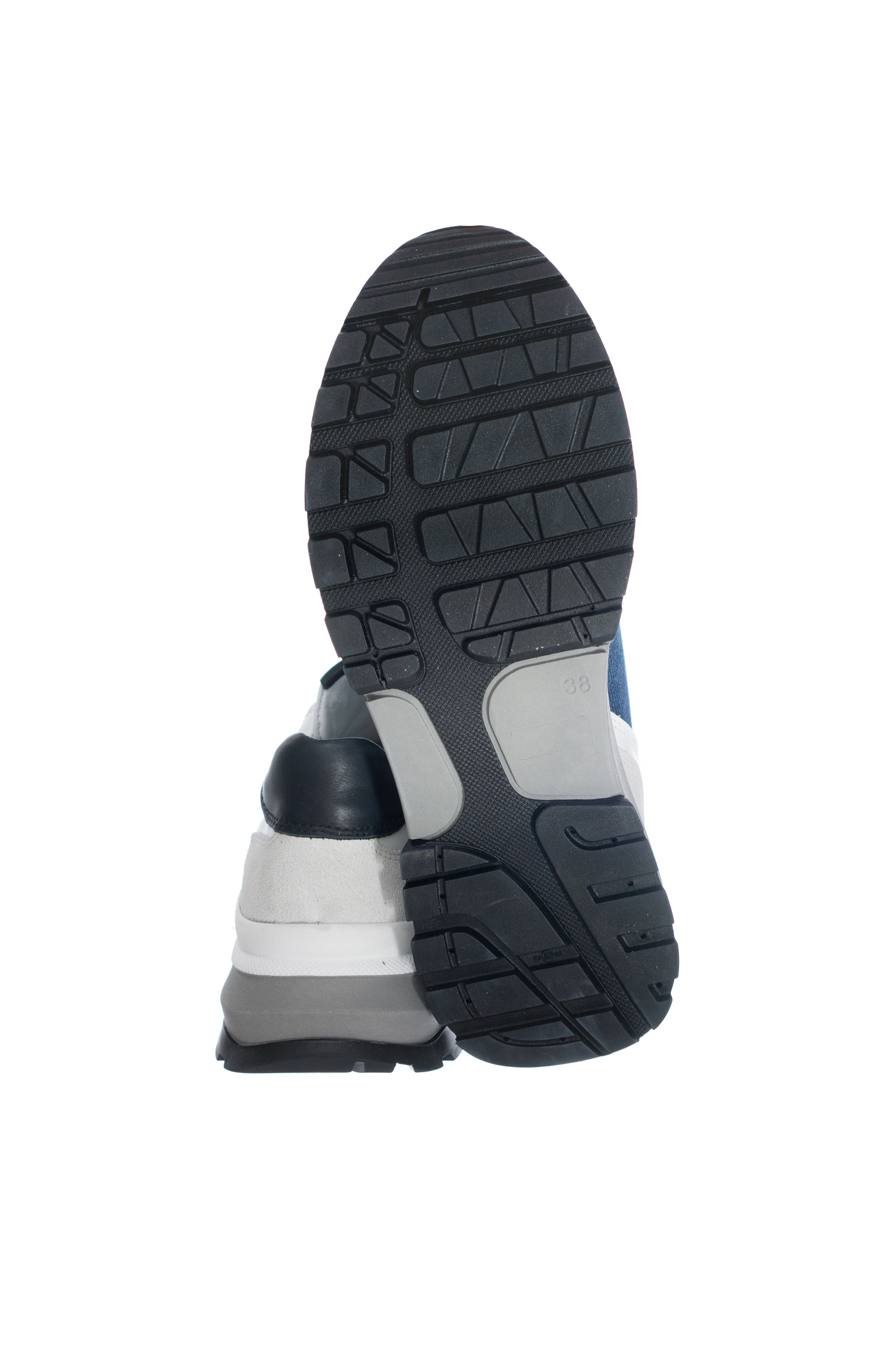 Кроссовки жен. АРТ.24YA-0480-151-02-836-731-01,син-сер,н.к-з-тек/н.к