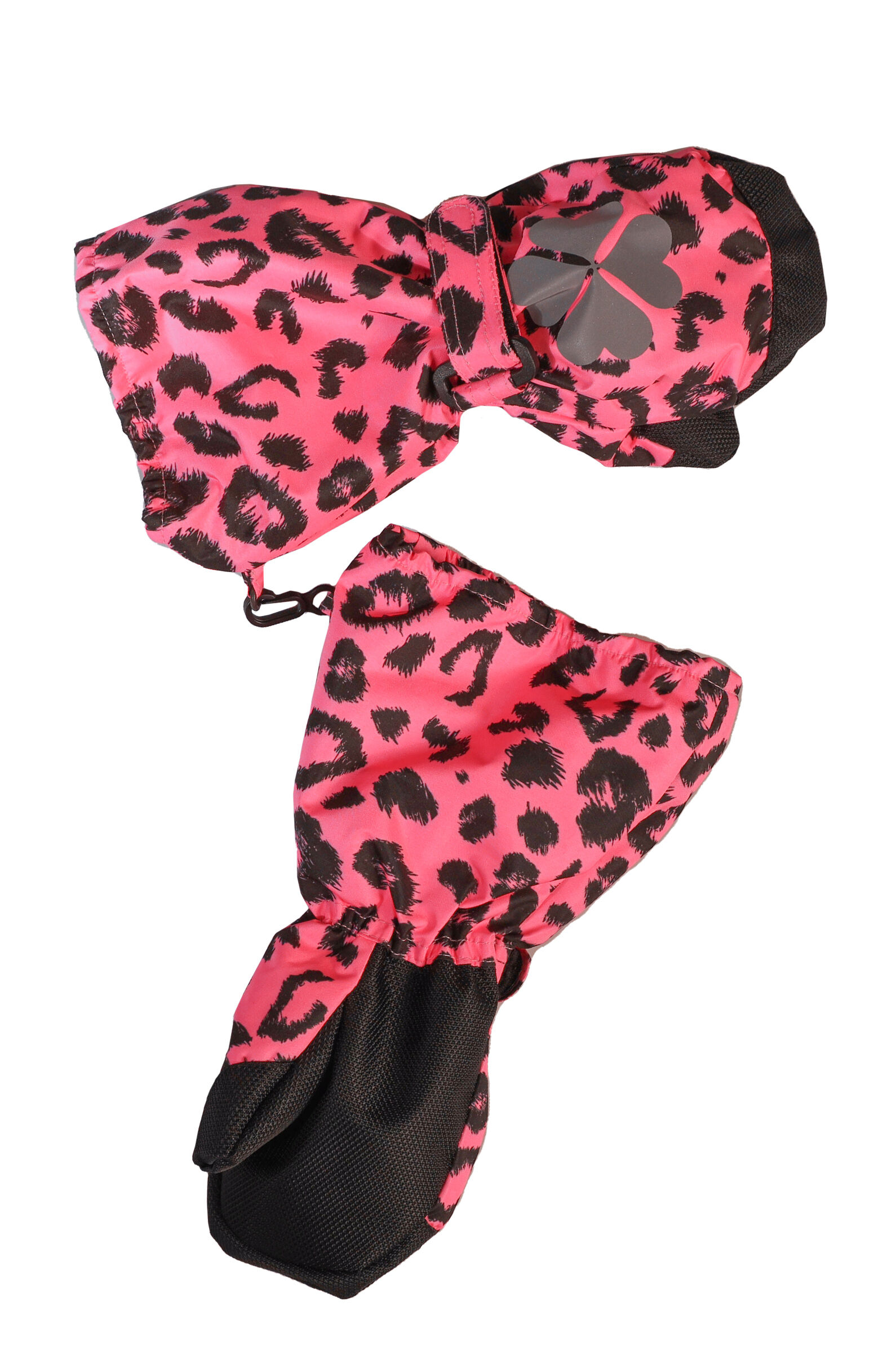 Варежки дев. АРТ.AM-101,роз,пэ/хл-пэ