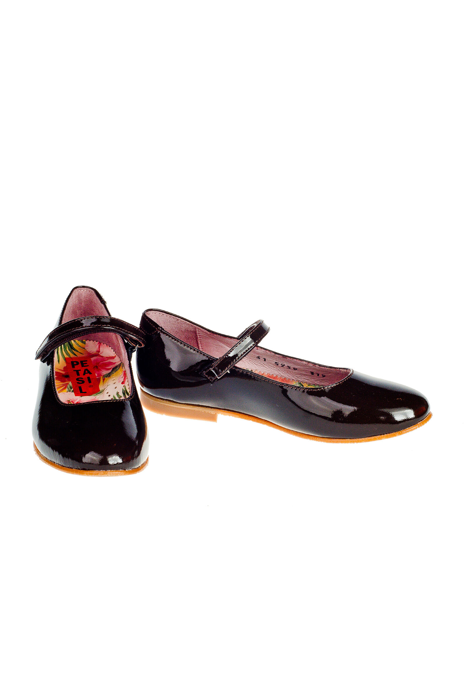 Балетки дев. АРТ. LIDIANA/5939/1, кор,н.л/н.к