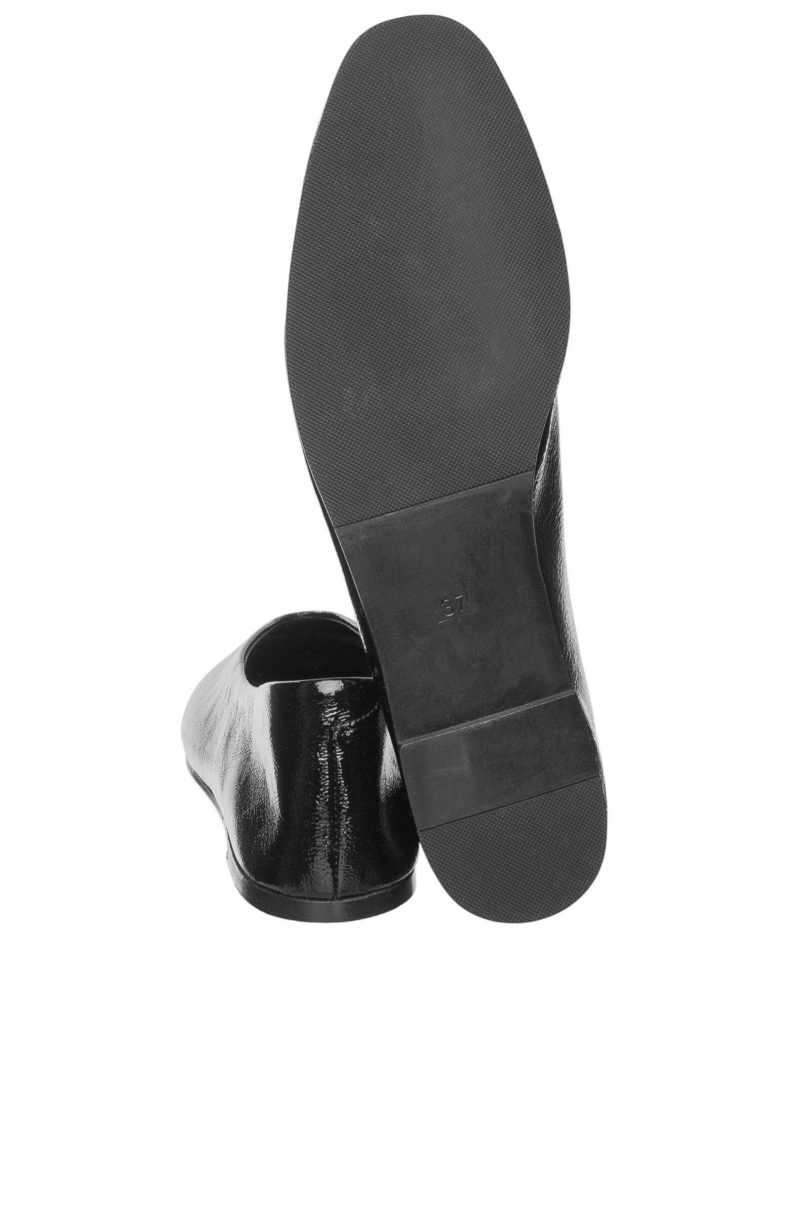 Балетки жен. АРТ.25YA-0082,чер,н.лак/н.к