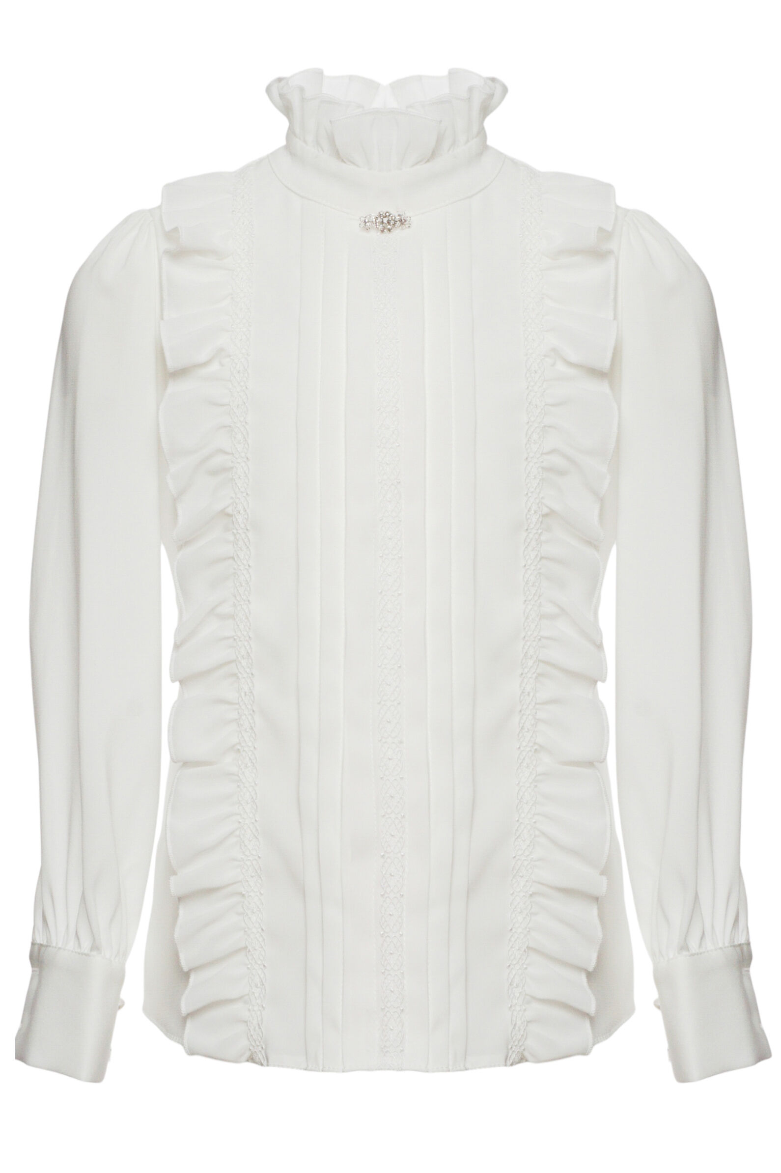 Блуза дев. АРТ.24034,мол,хл-эл