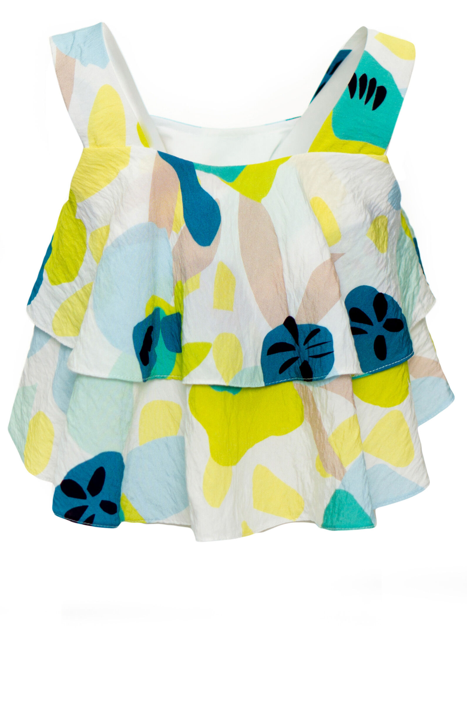 Блуза дев. АРТ.BL03649,мул,вис-па