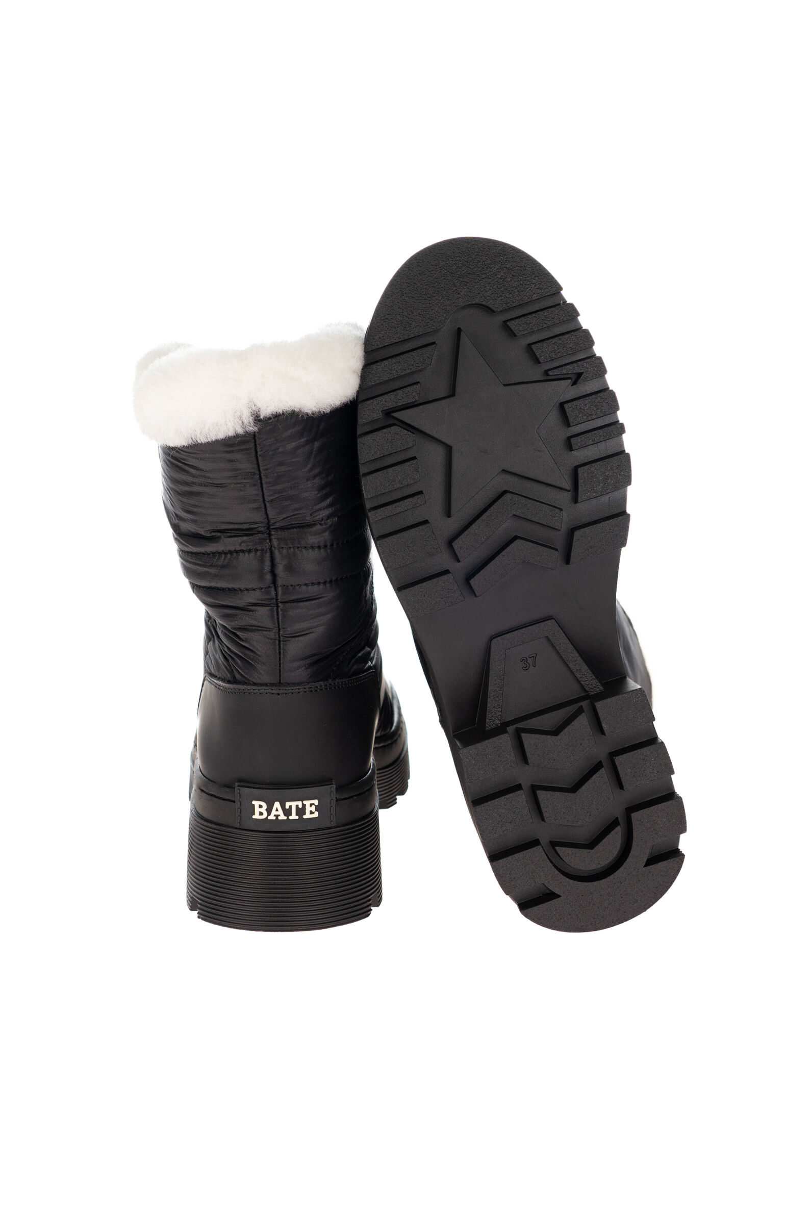 Ботинки жен. АРТ.26560,чер,тек-н.к/н.м