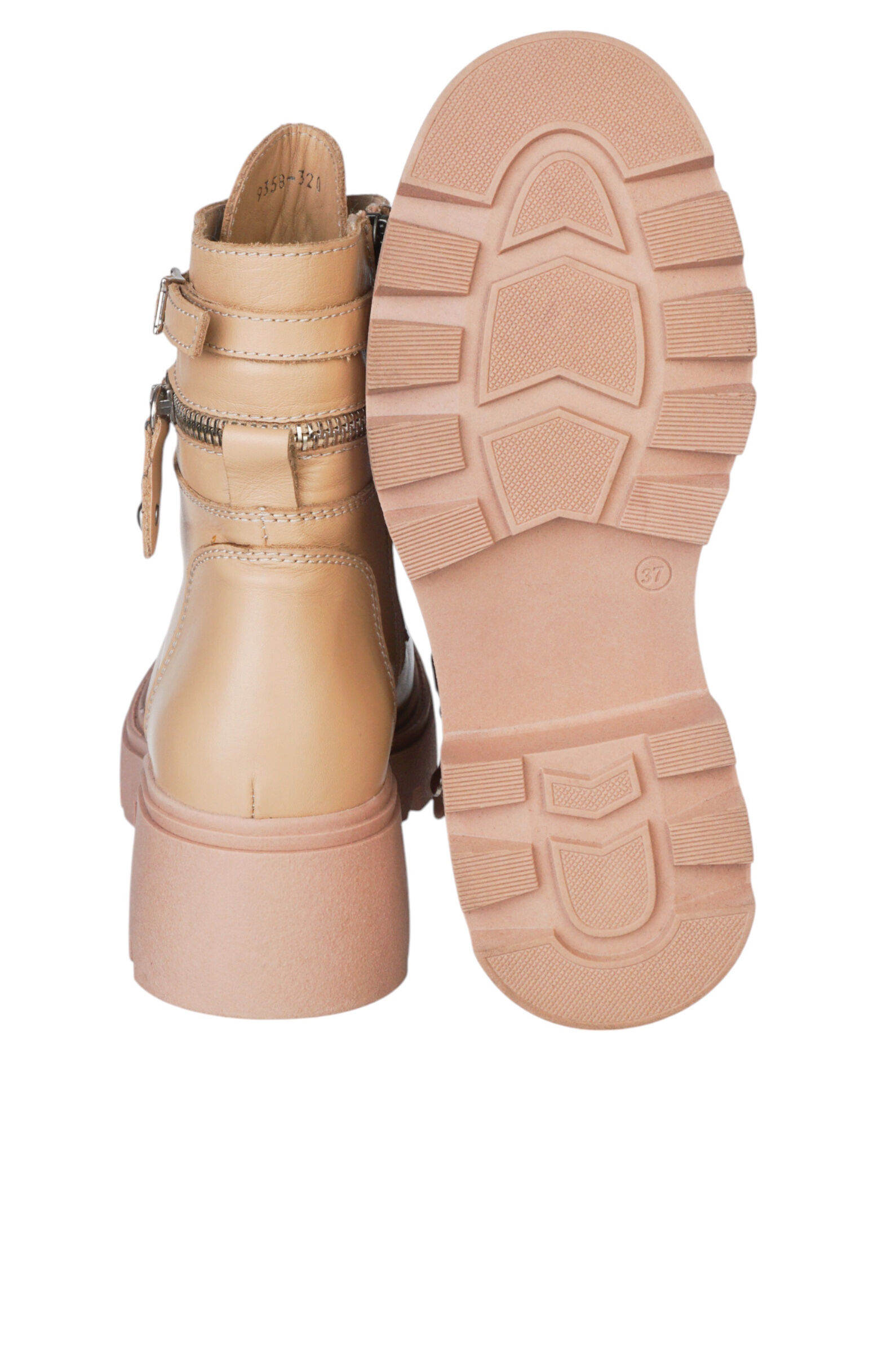 Ботинки жен. АРТ.9358-S,беж,н.к/байка