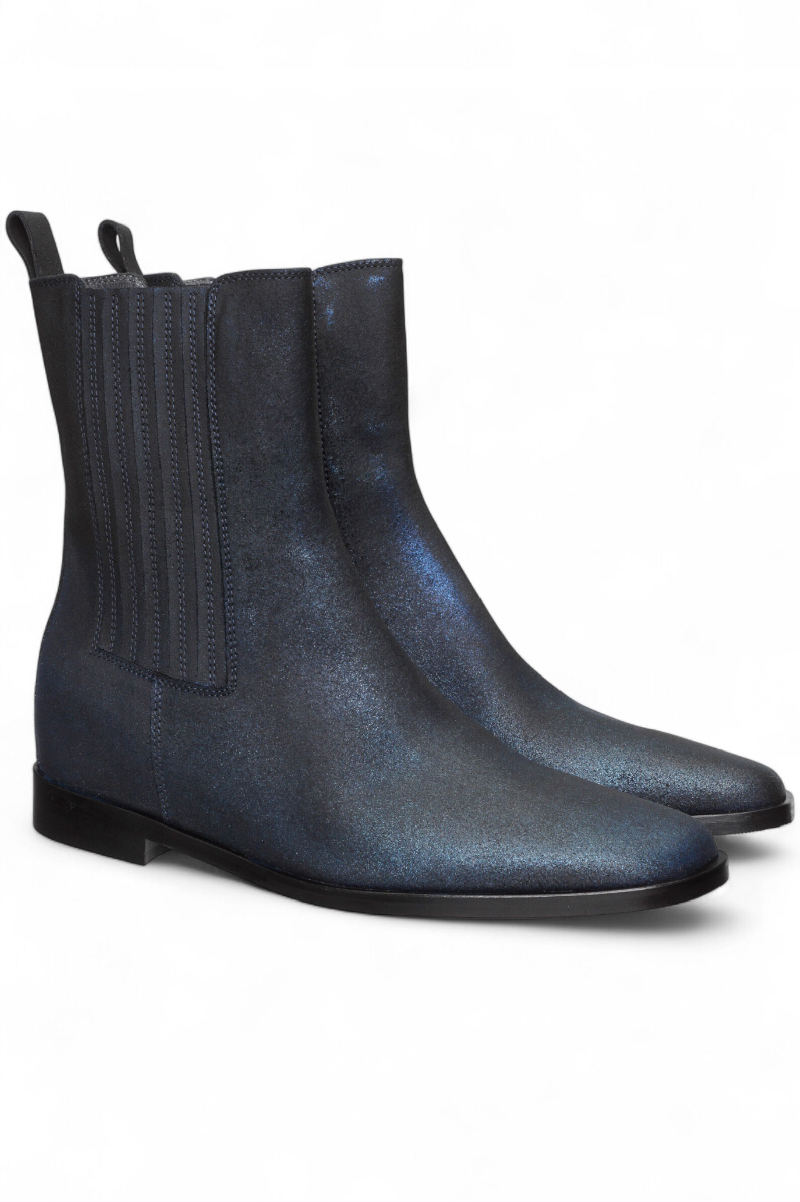 Ботинки жен.АРТ.9533L,син,н.з/байка