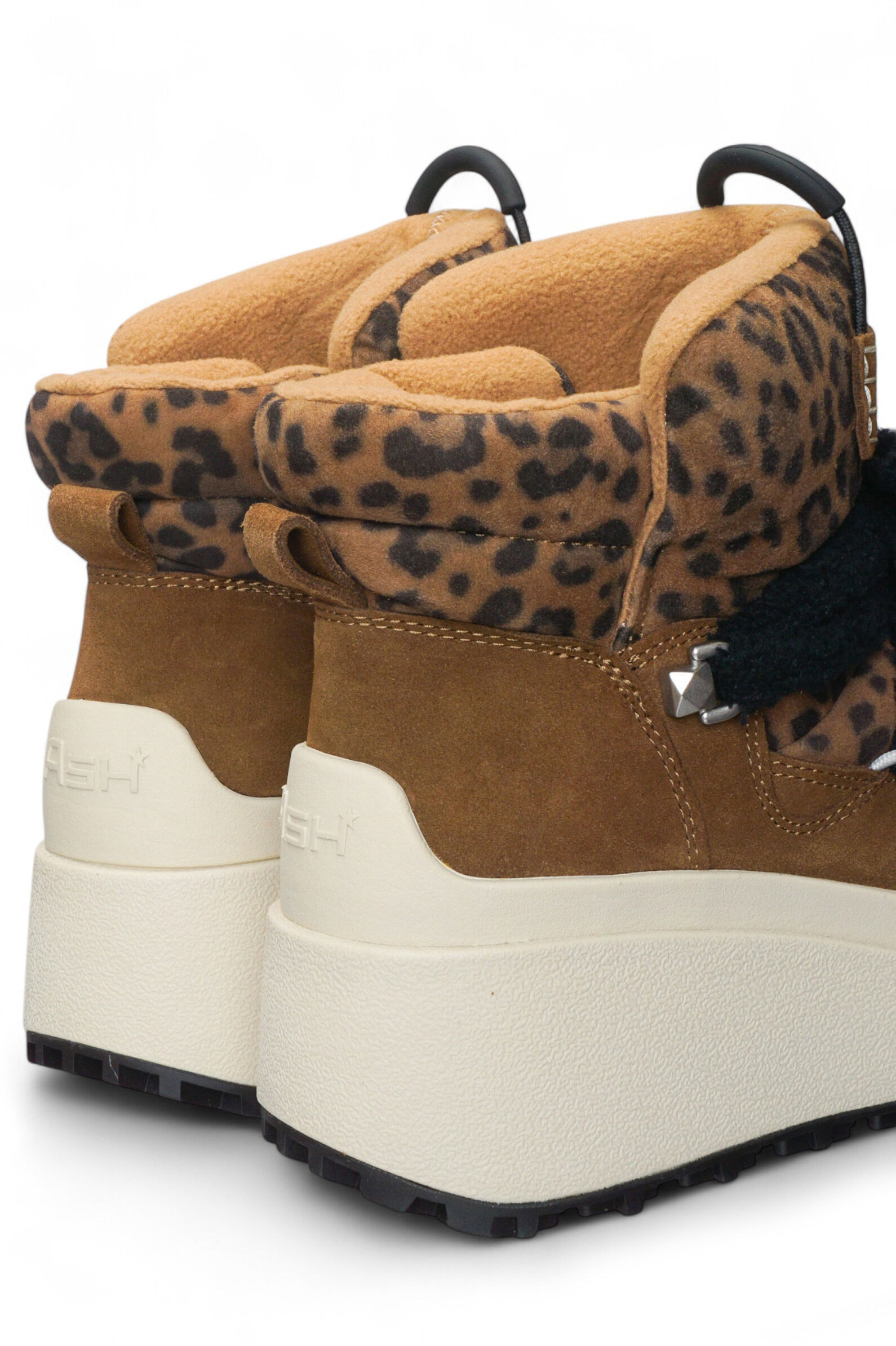 Ботинки жен. АРТ.FW25-S-151907-001,леоп-кор,н.з/тек