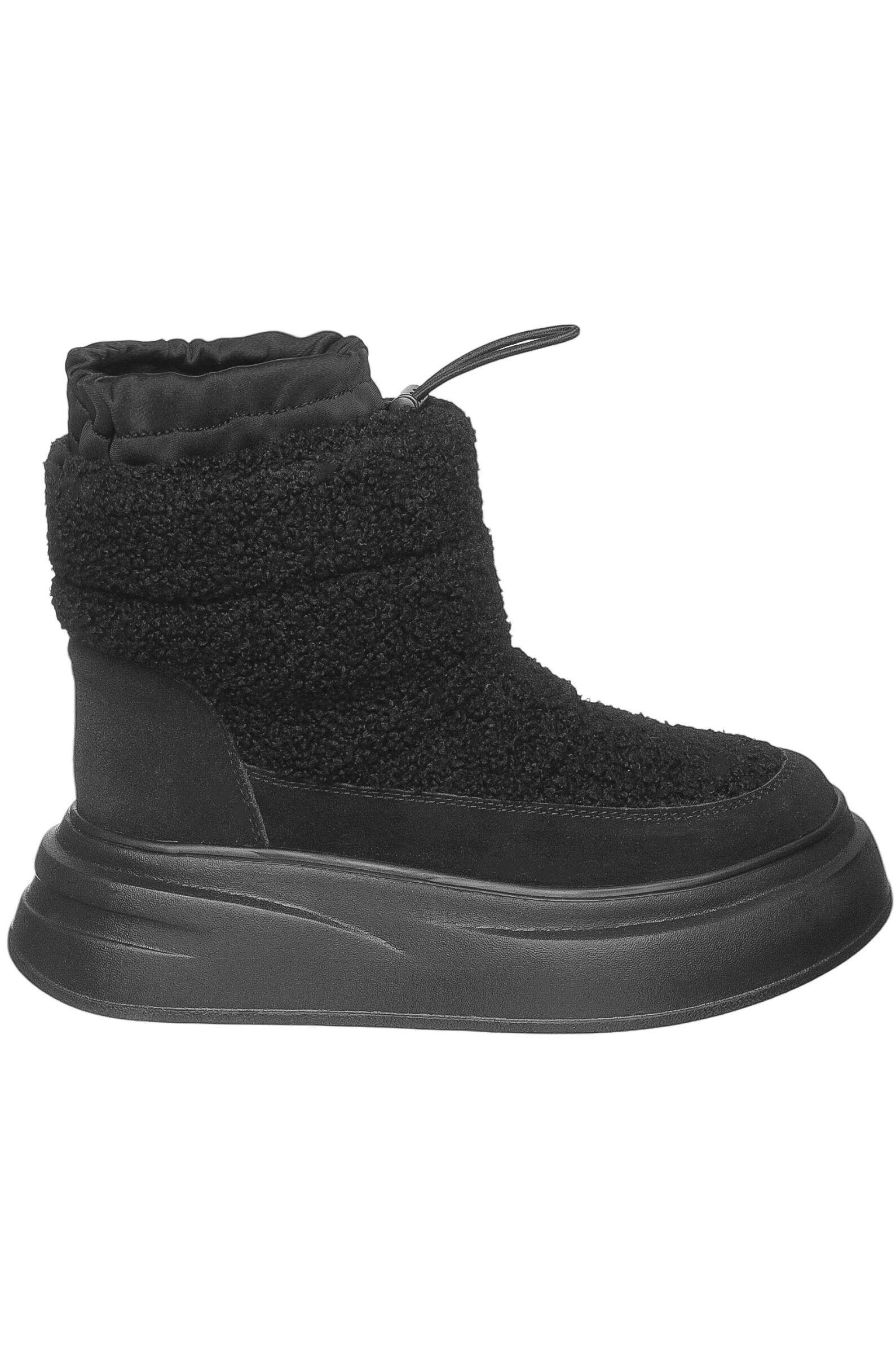 Ботинки жен. АРТ.SF2361S401,чер,н.з-тек/тек-н.к