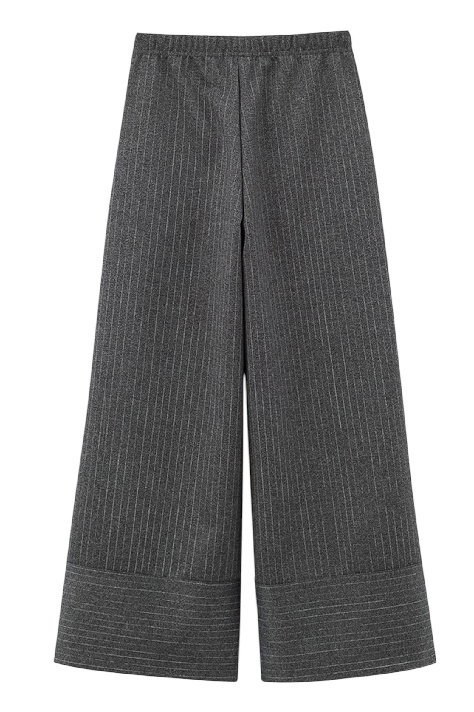 Брюки дев. АРТ.252071,сер,пэ-виск-эл