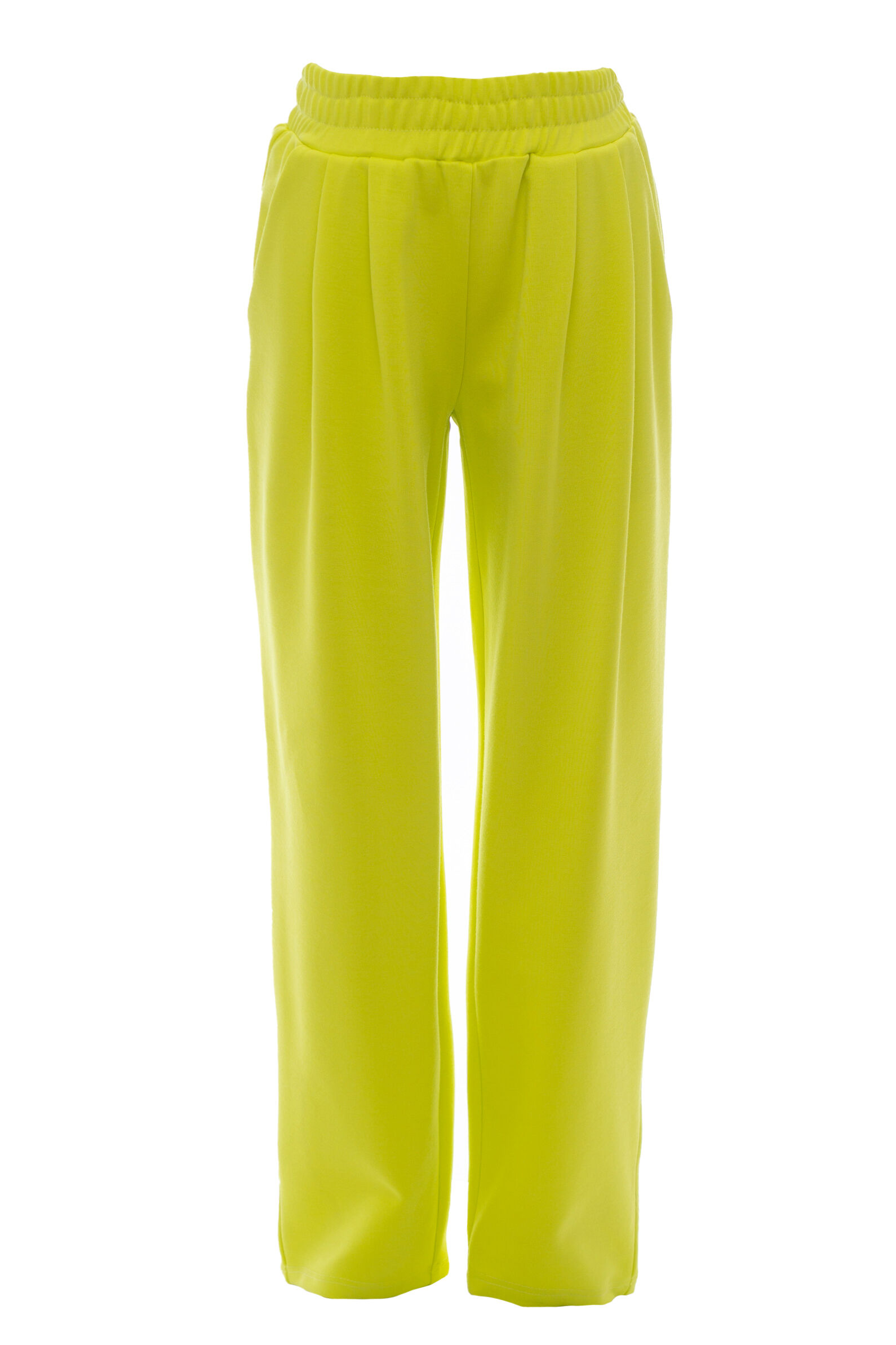 Брюки дев. АРТ.SS24P-3-5,жел,вис-нейл-спан