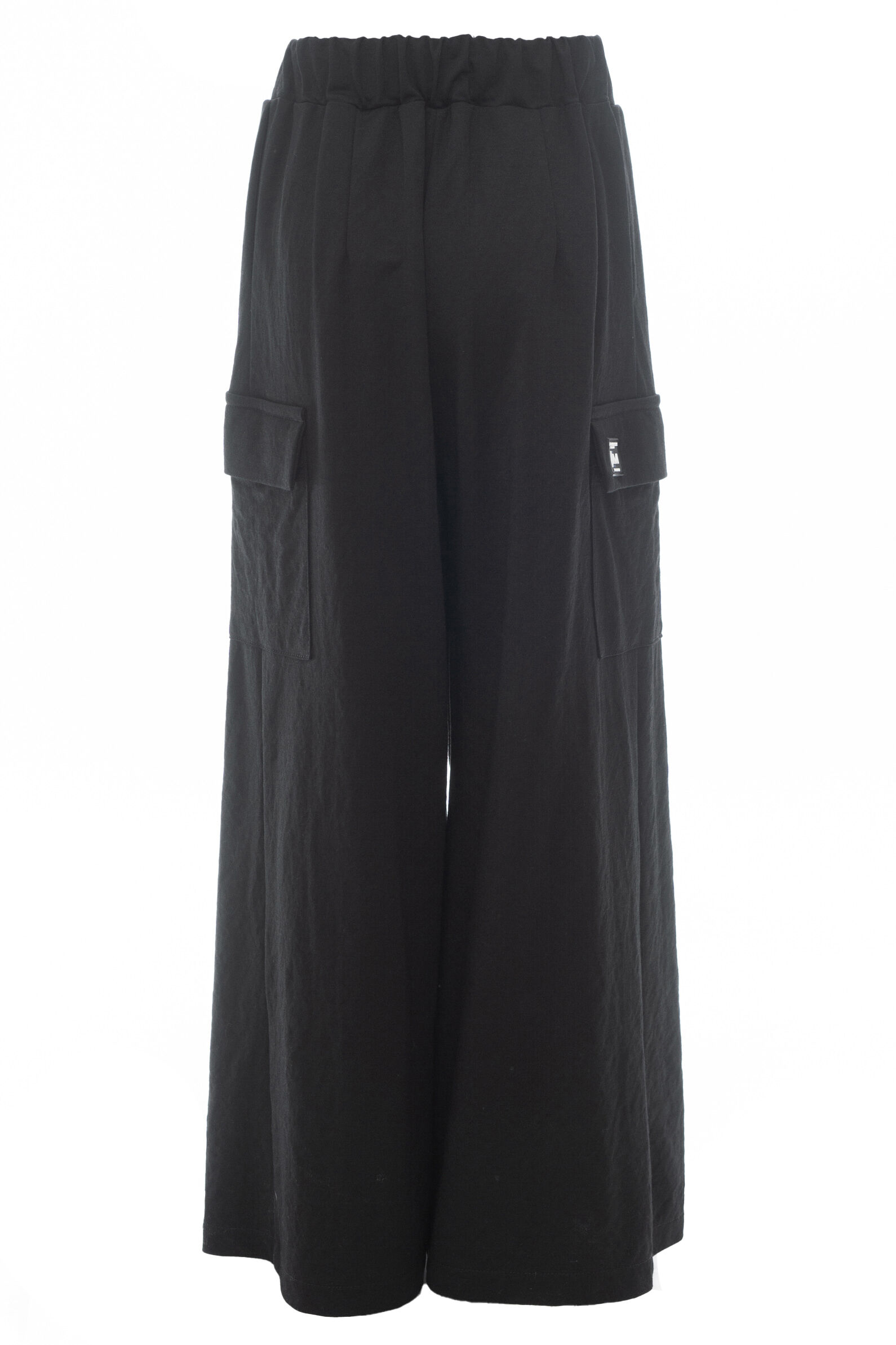 Брюки дев. АРТ.SS24P-4-1,чер,вис-нейл