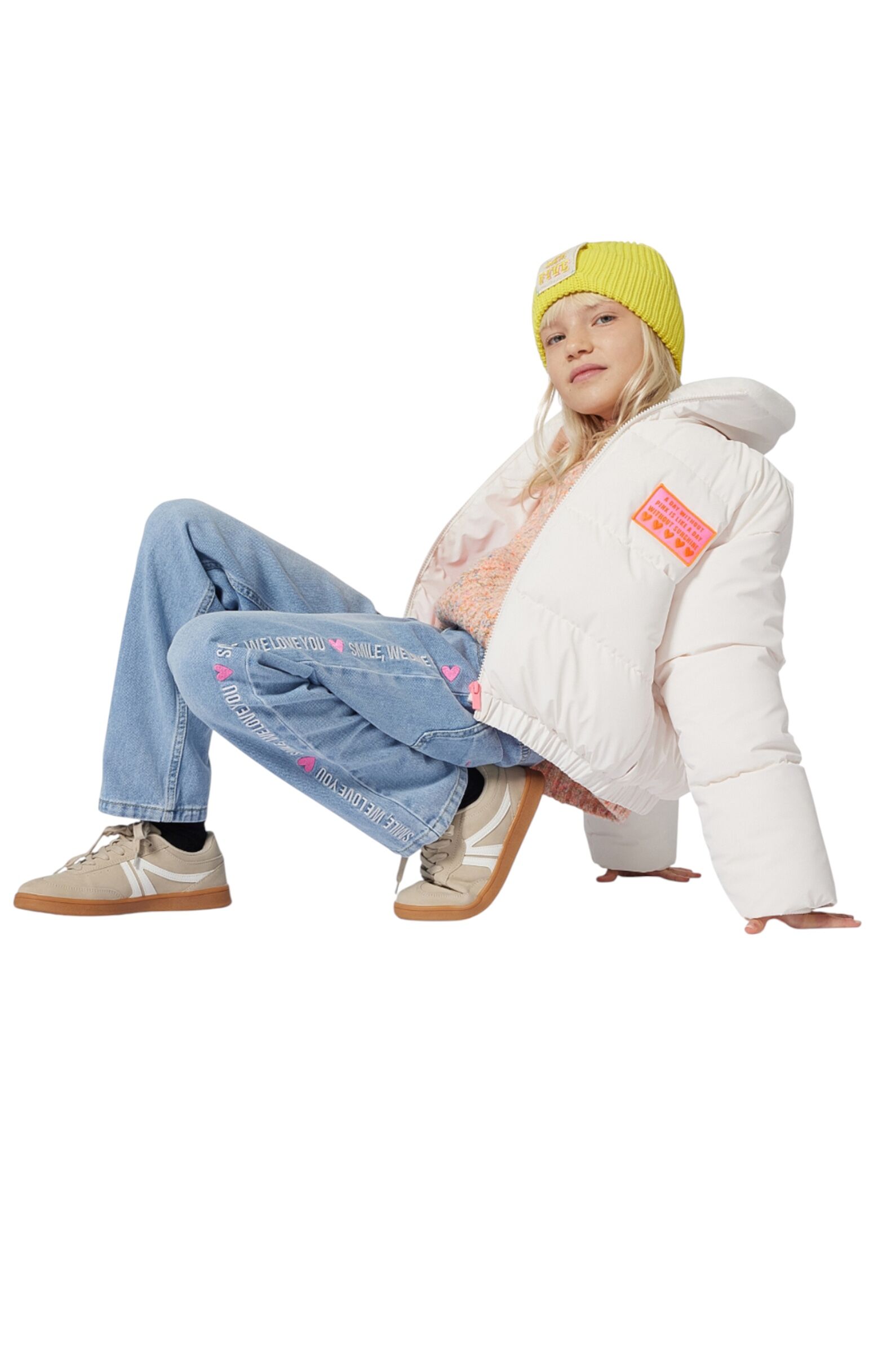 Джемпер дев. АРТ.U21213/408,корал,пэ-хл-акр-эл-шер