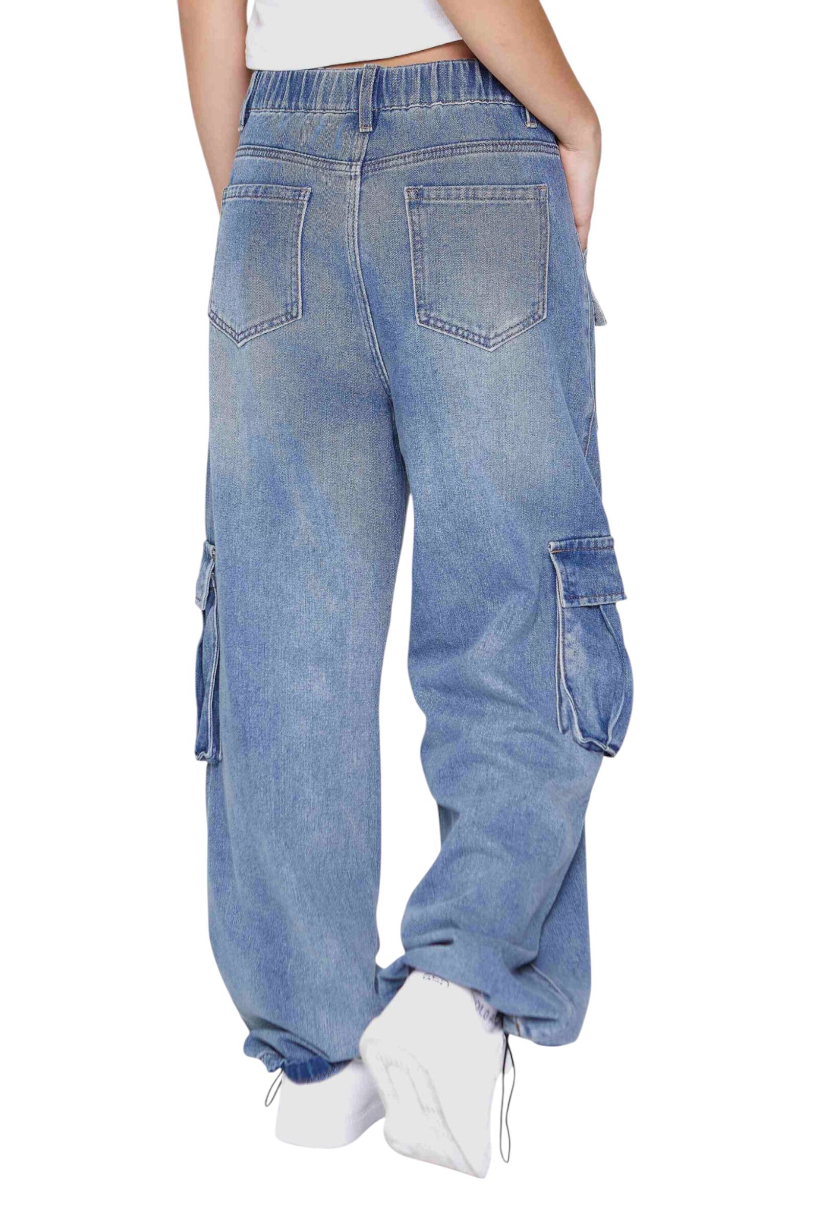 Джинсы дев АРТ.G-JN25134,гол,хл