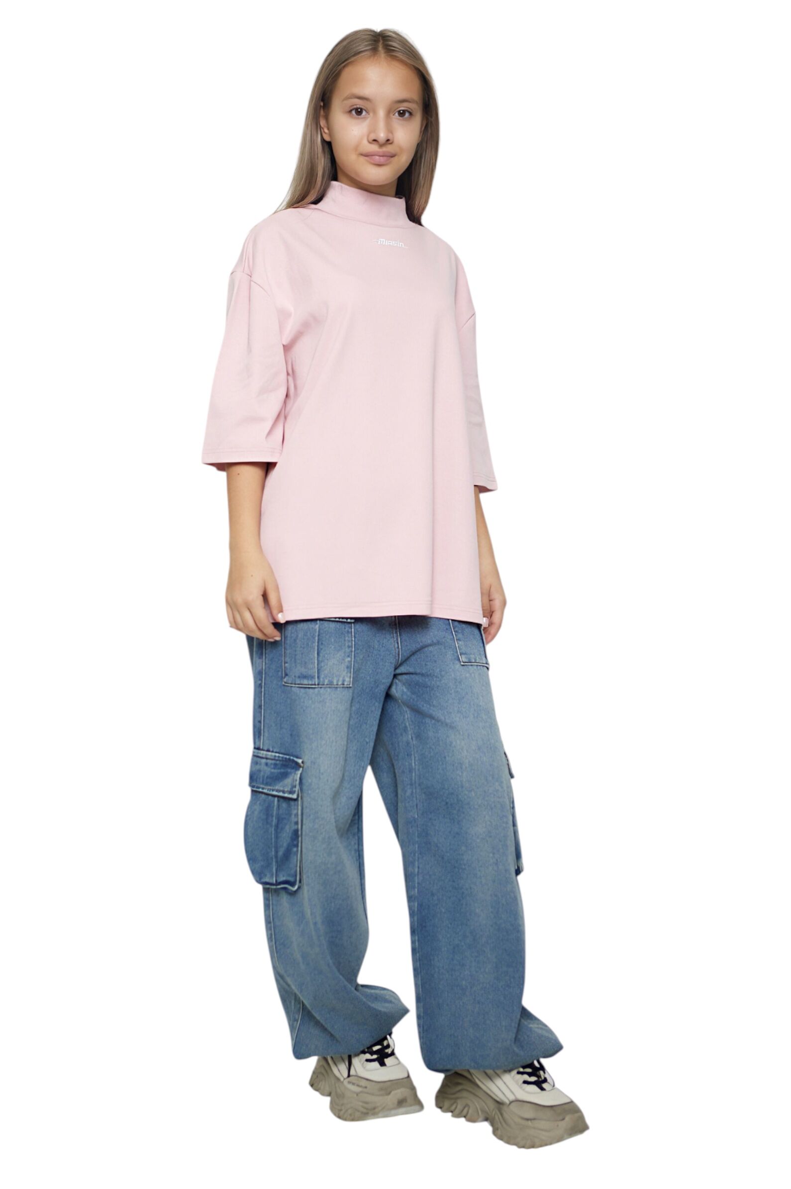 Джинсы дев АРТ.G-JN25134,гол,хл