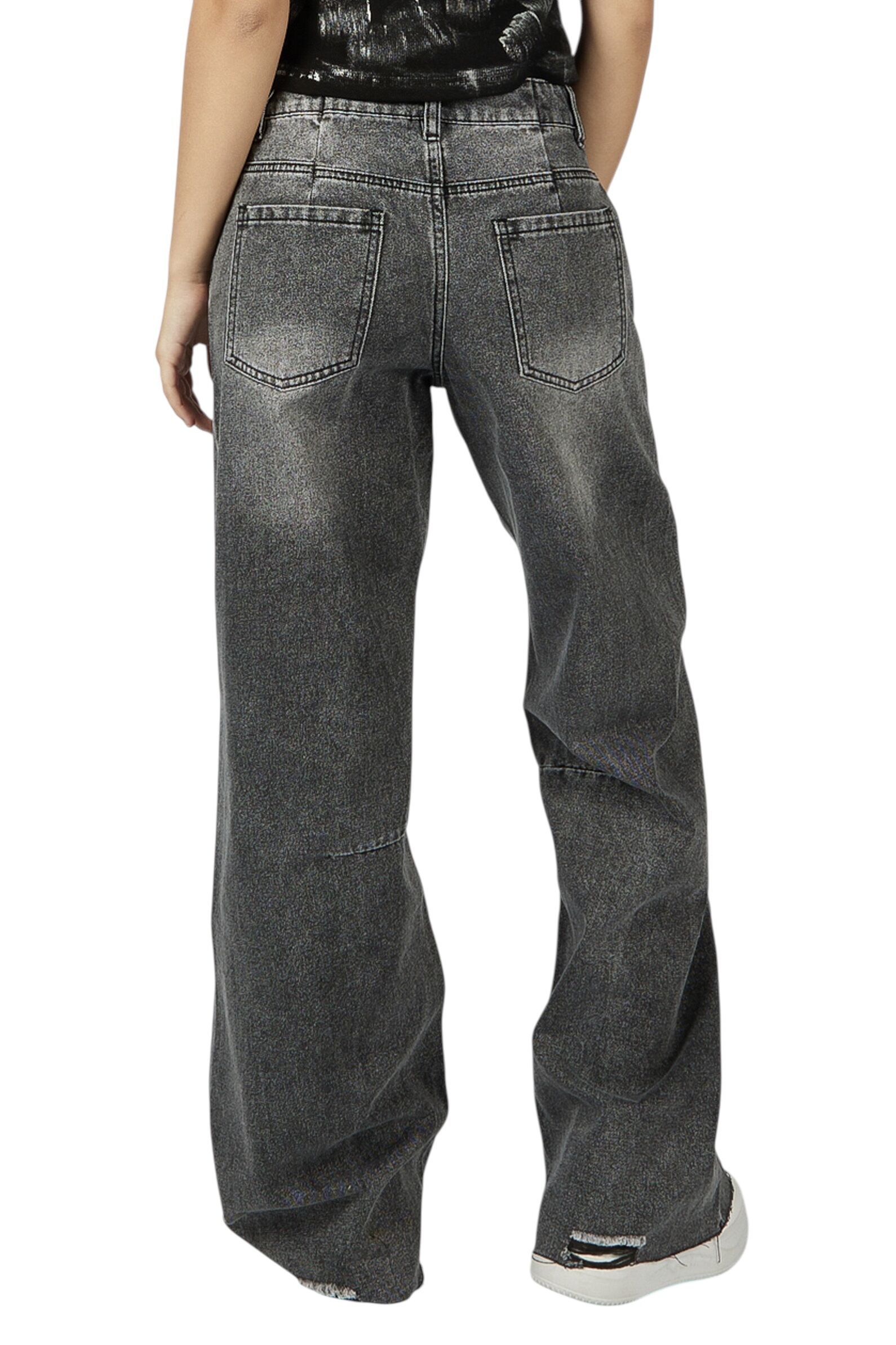 Джинсы АРТ.G-JN26025,сер,хл