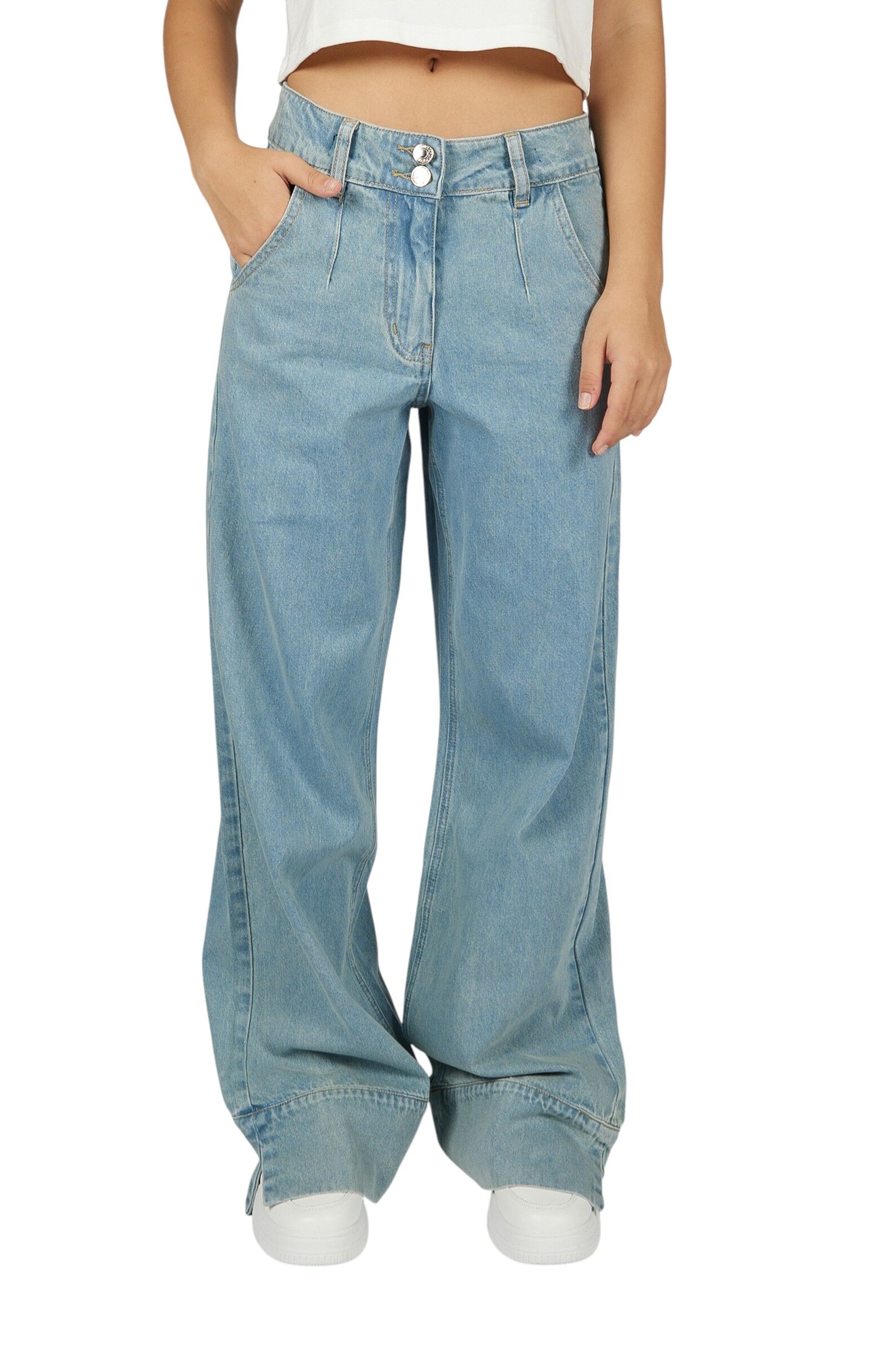 Джинсы АРТ.G-JN26093,гол,хл