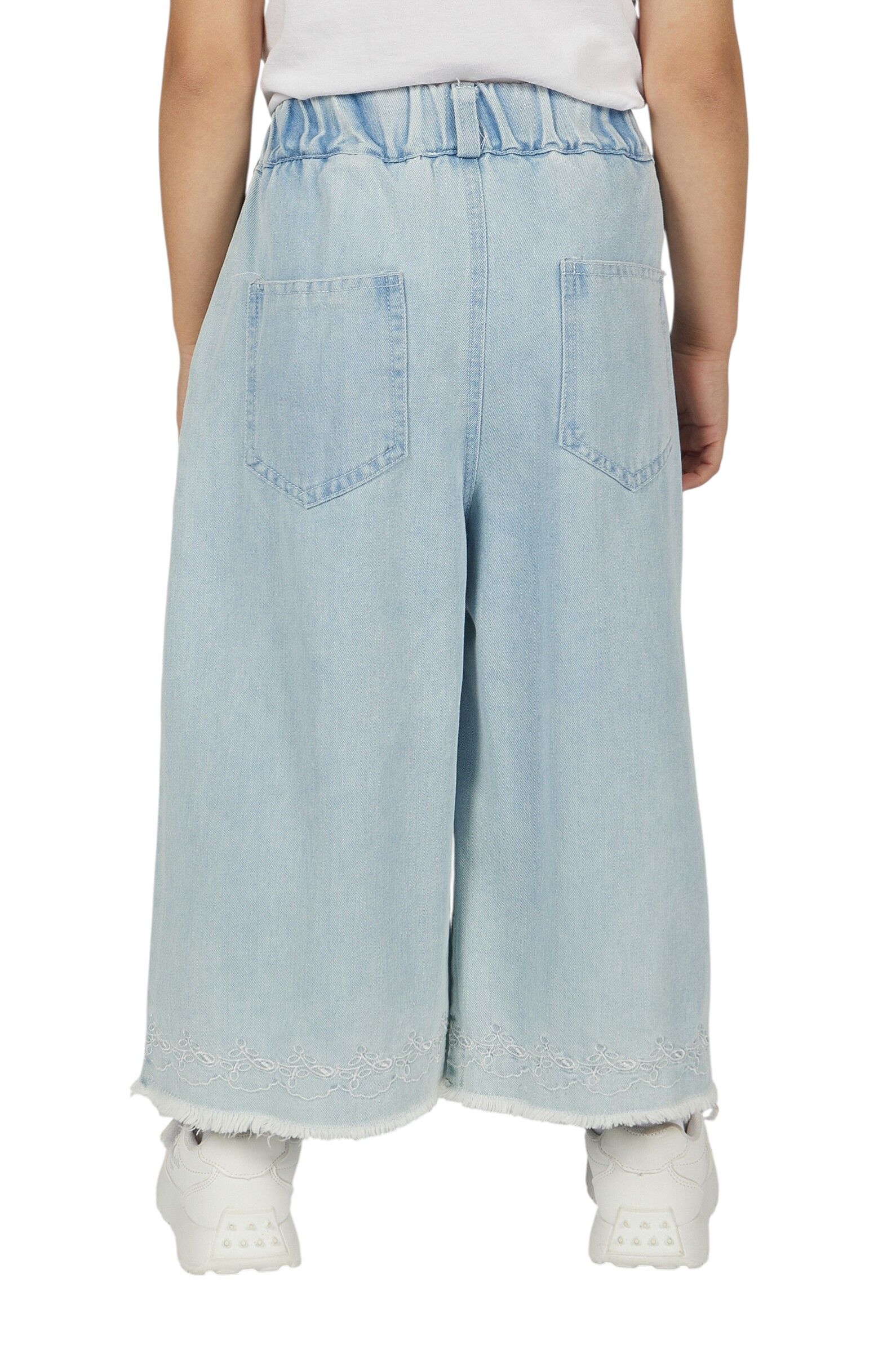 Джинсы дев. АРТ.G-JN26123,син,хл