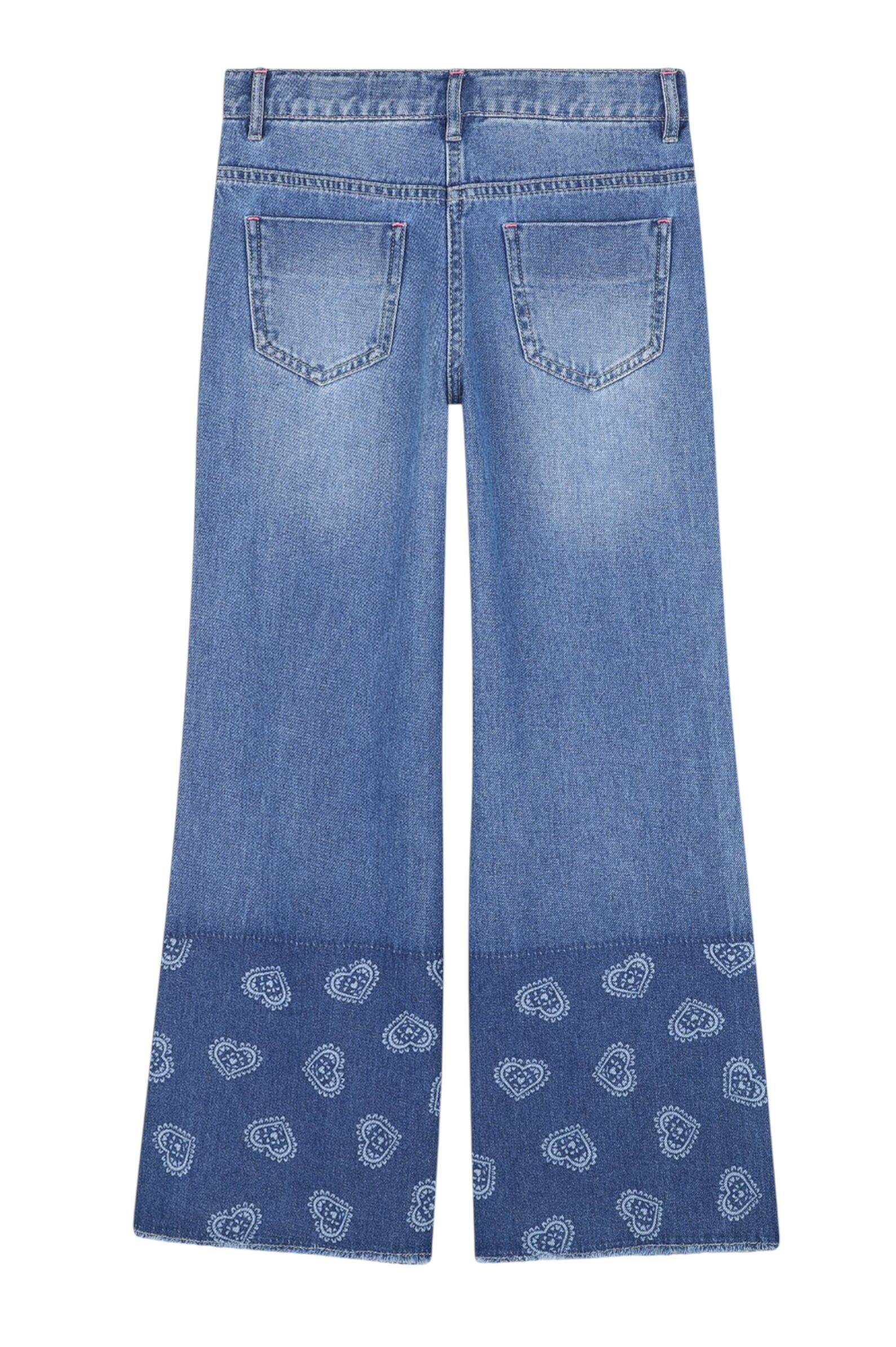 Джинсы дев. АРТ.U21232/Z06,син,хл