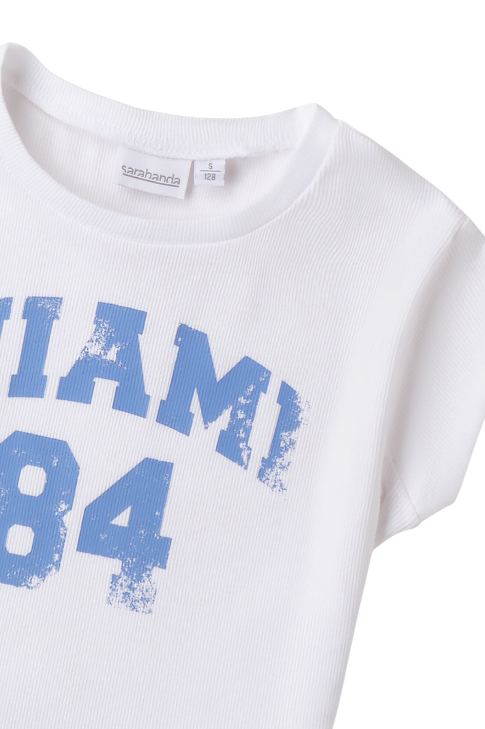 Футболка дев. АРТ.0.B440.00,бел,хл-эл