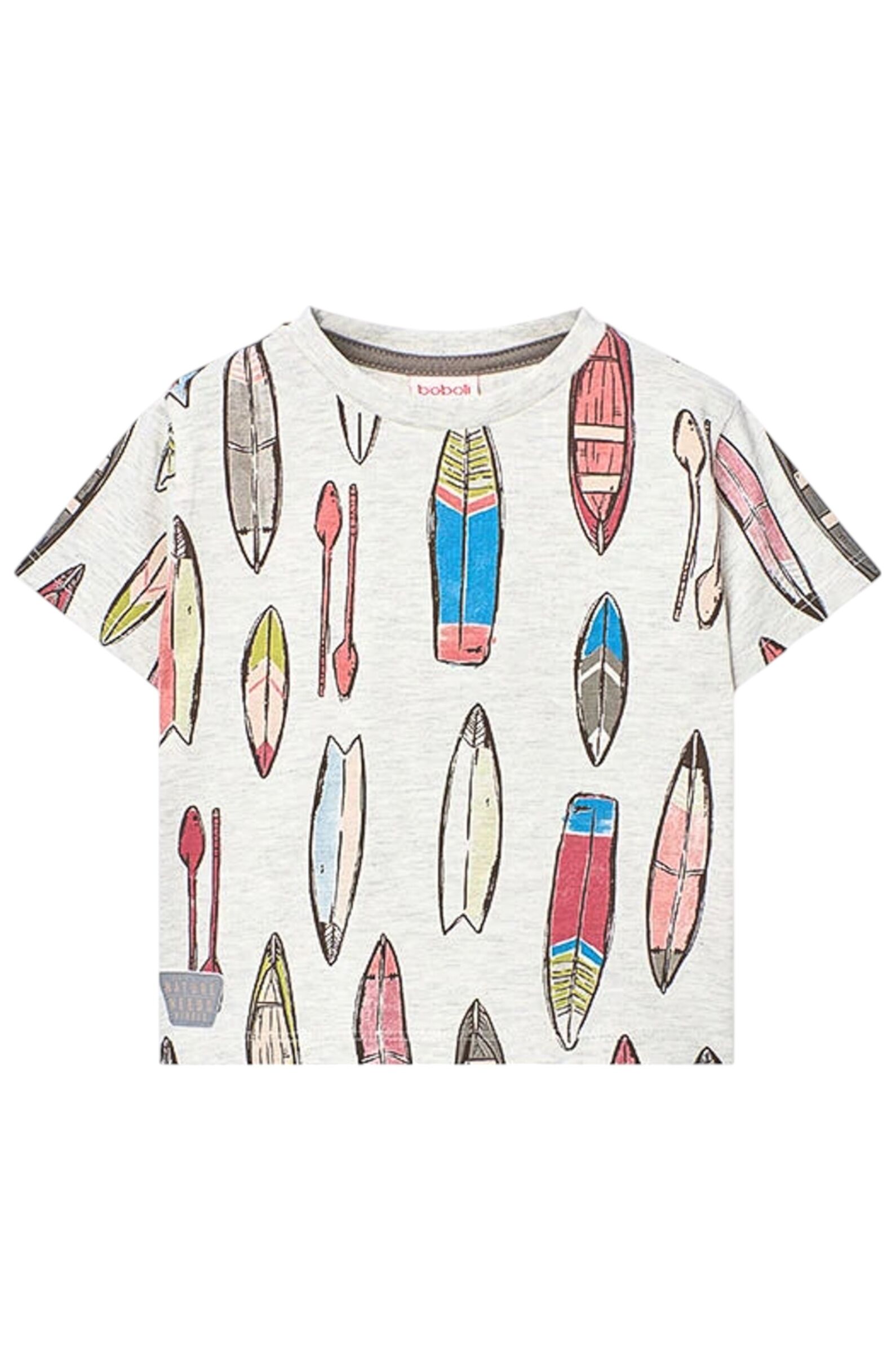 Футболка мал. АРТ.331119,сер-мул,хл