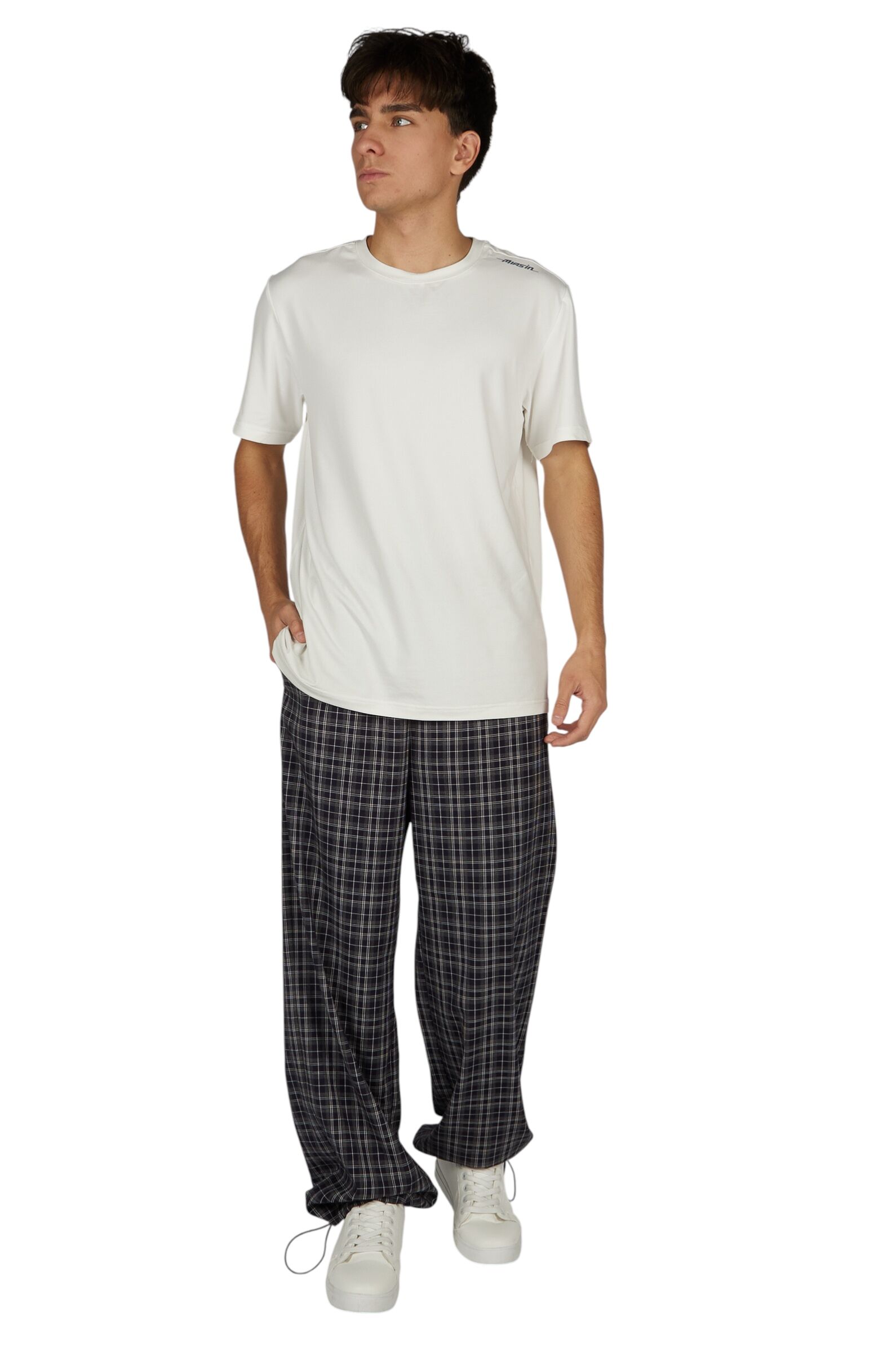 Футболка АРТ.B-TS36091,бел,вис-эл