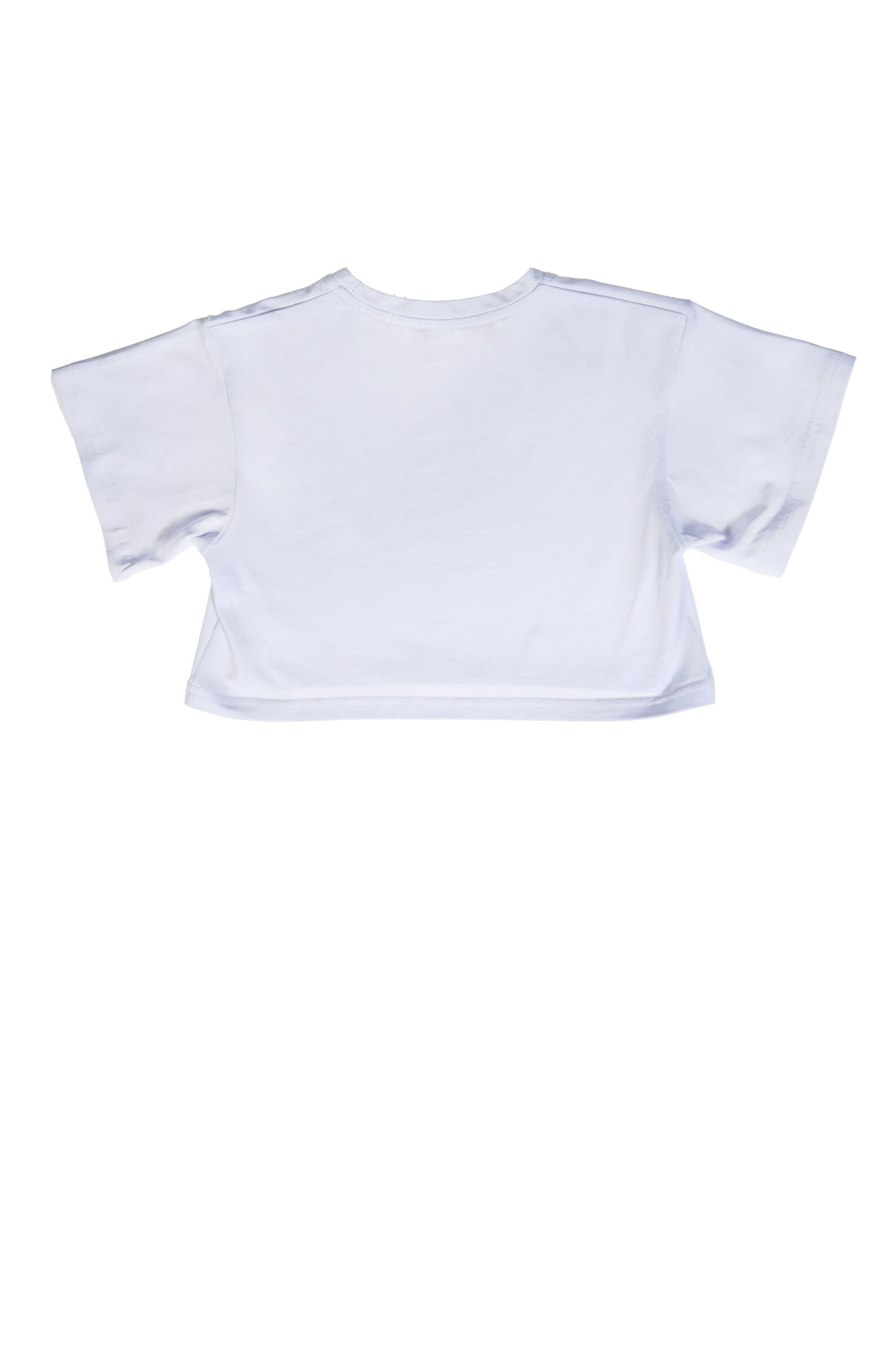 Футболка дев. АРТ.SR150D706,бел,хл-эл