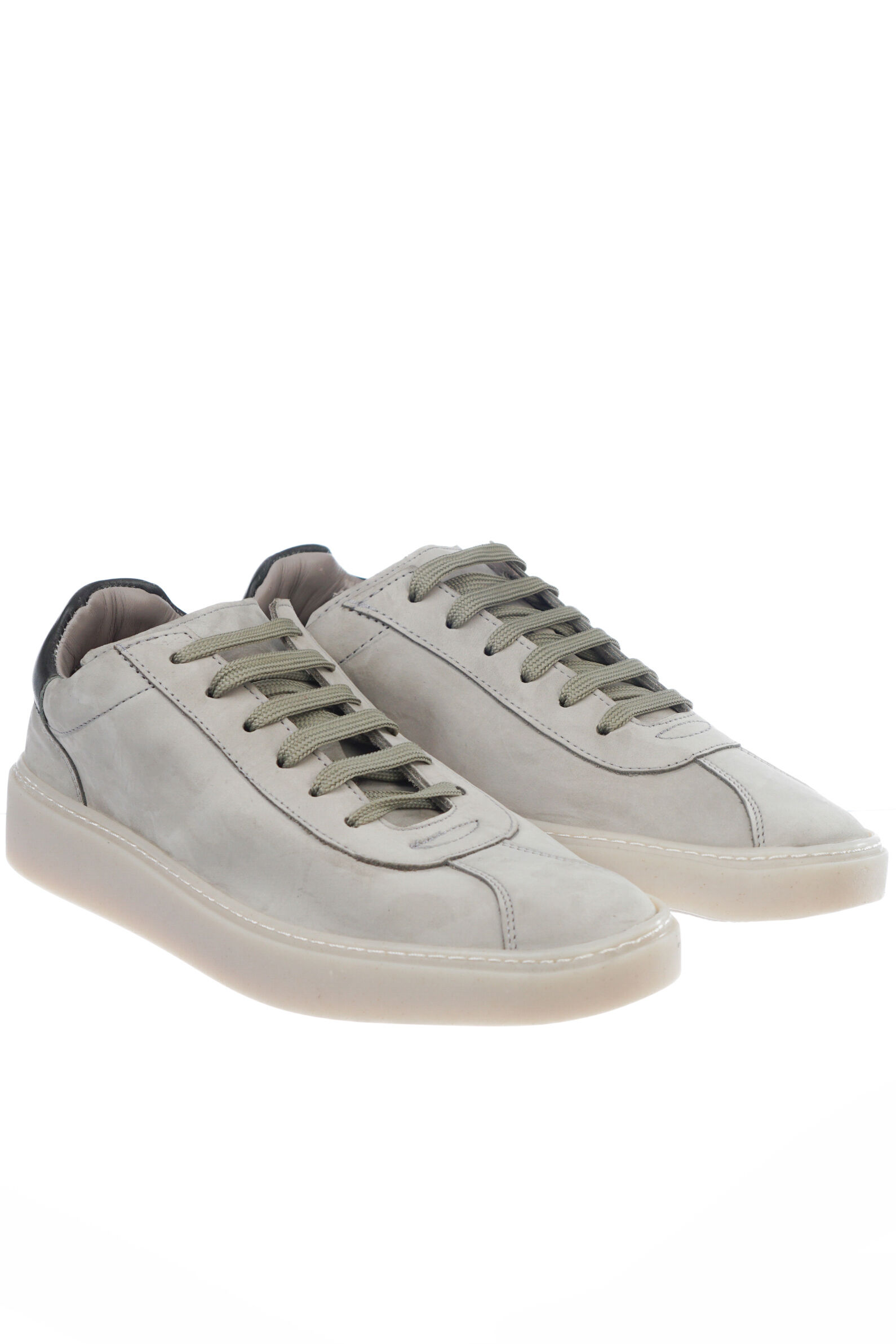 Кеды муж. АРТ.23850A077,сер-зел,н.нуб/н.к