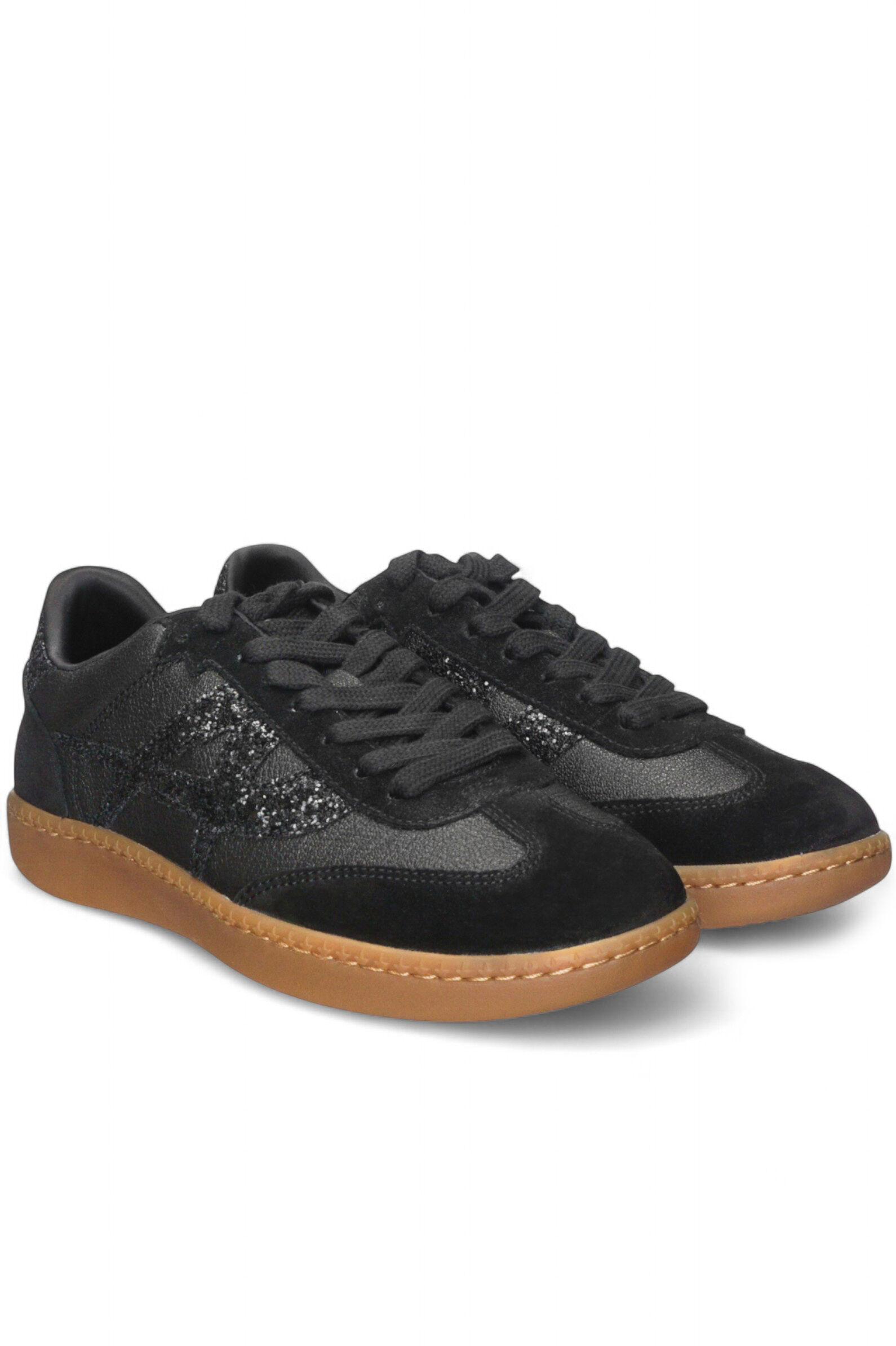 Кеды жен. АРТ.FW25-S-152088-007,чер,н.з-глит/тек