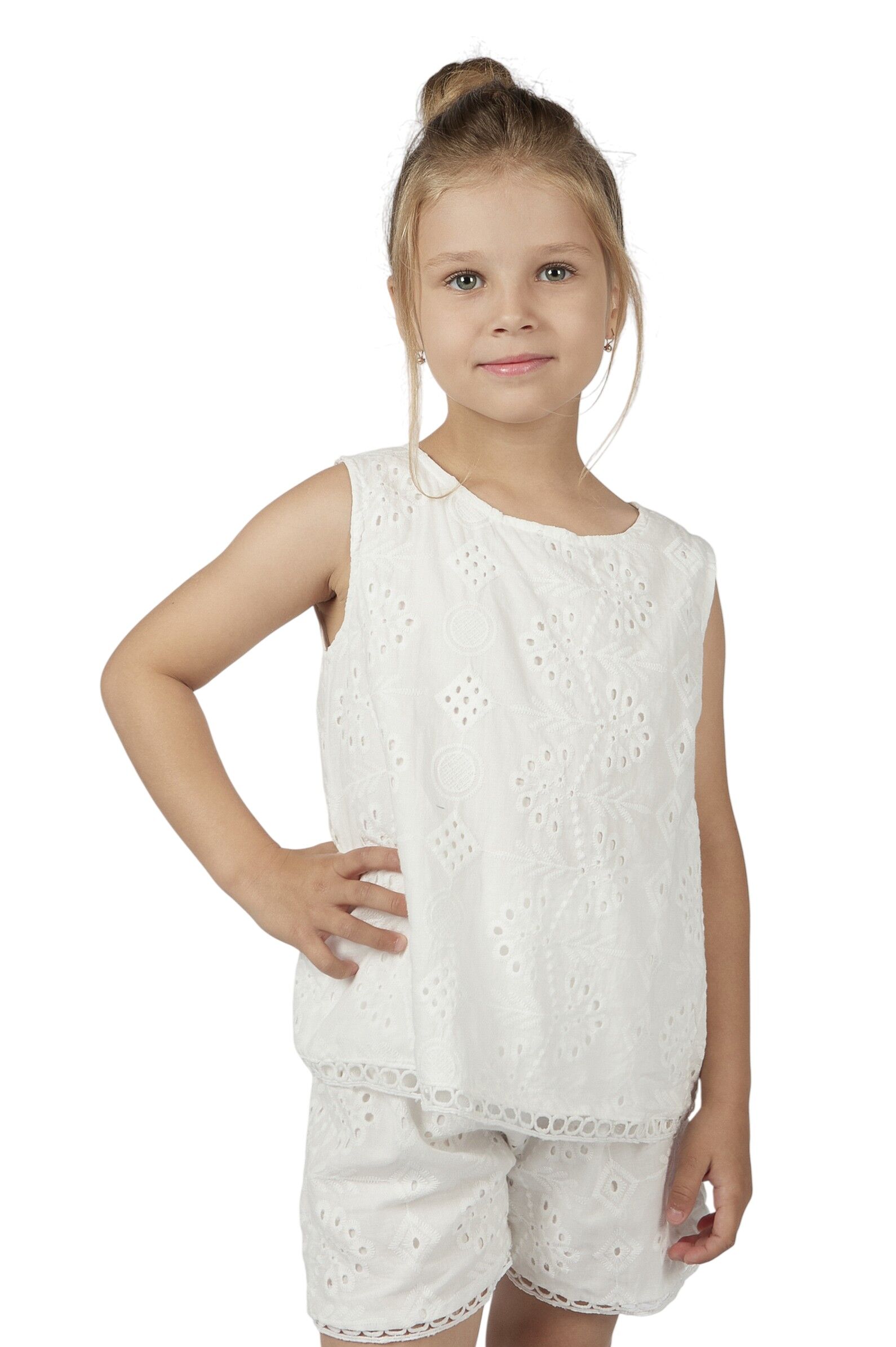 Комплект дев. АРТ.G-KM26141,бел,хл