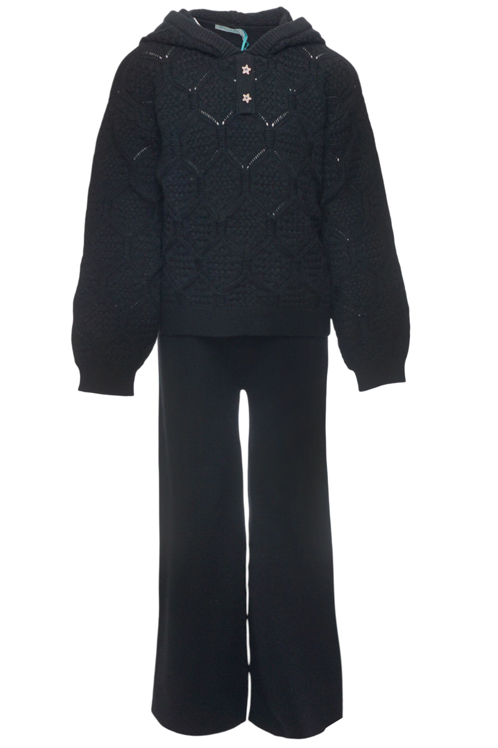 Костюм дев. АРТ.5725,чер,вис-пэ-па