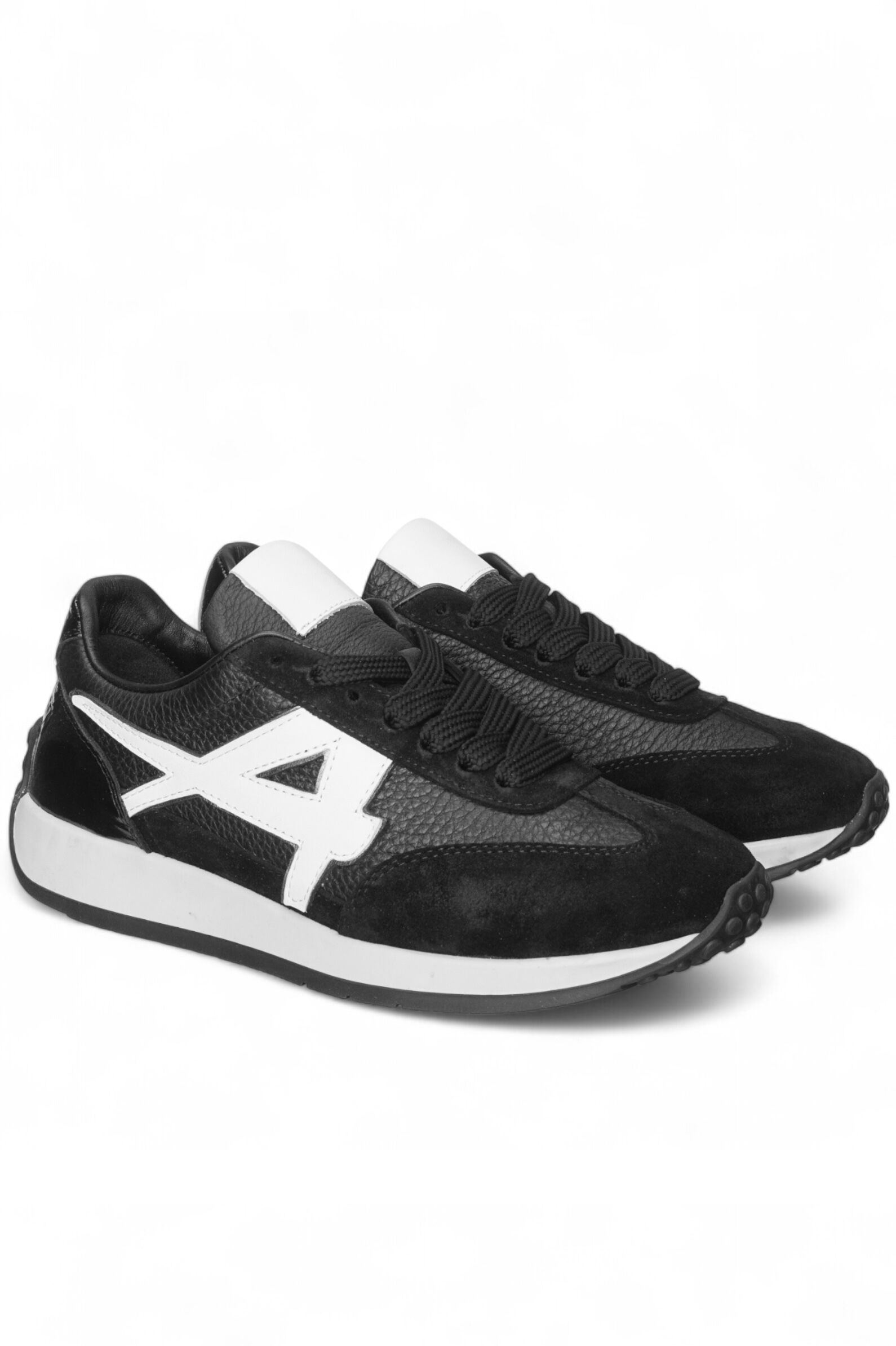 Кроссовки жен. АРТ.25KA-552,чер-бел,н.к-з-лак/н.к