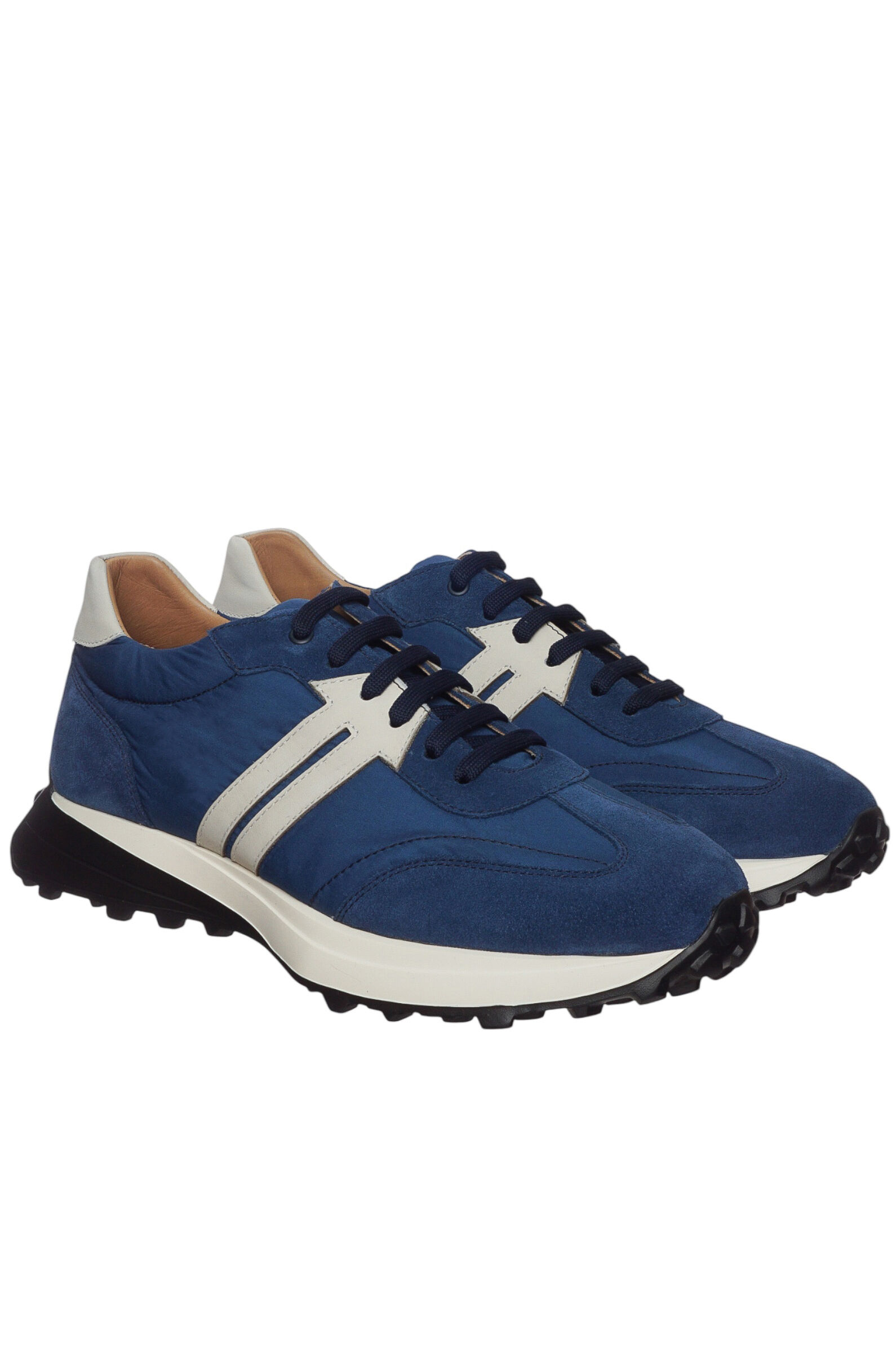 Кроссовки муж. АРТ.6715,син-мол,тек-нз-к/н.к