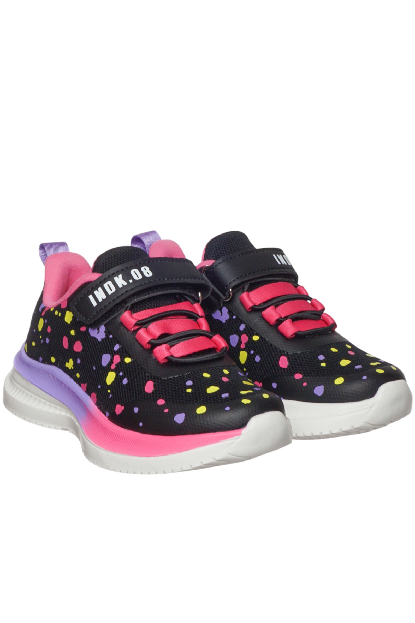 Кроссовки дев. АРТ.94-435C,чер-мул,тек-и.к/тек