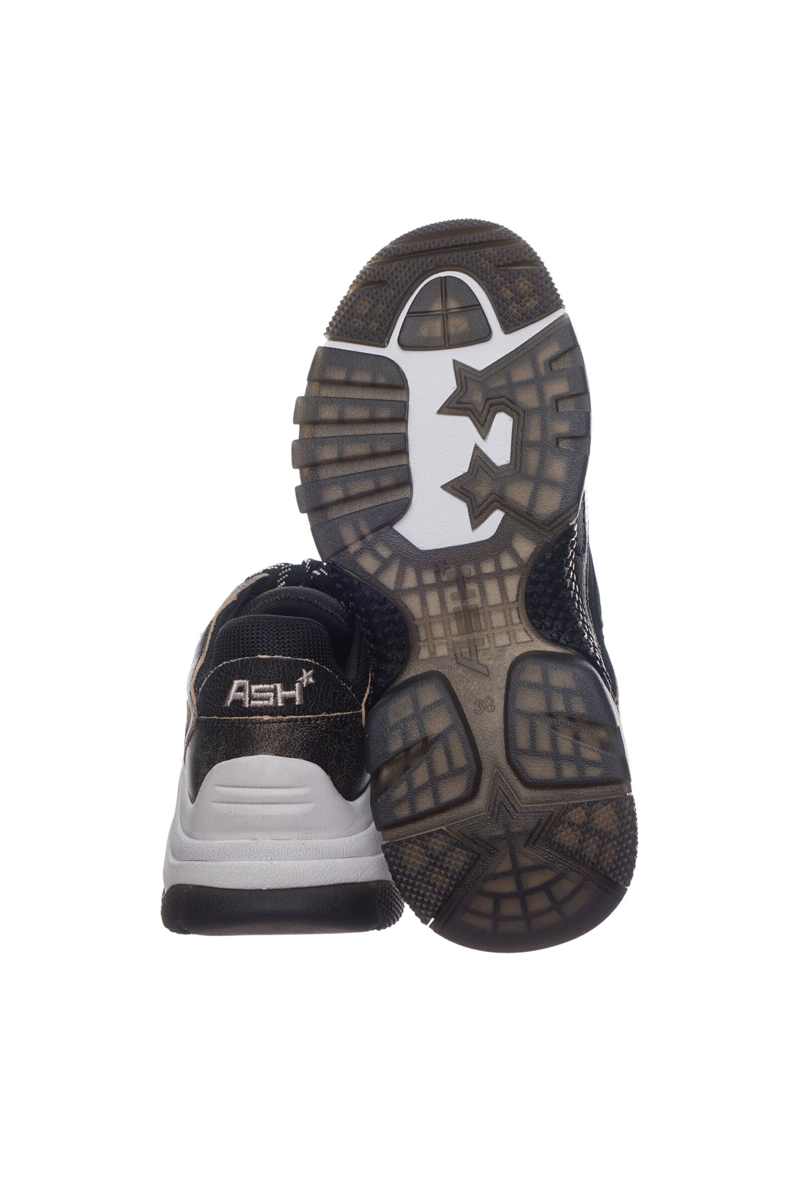 Кроссовки жен. АРТ.SS24-S-126379-004,чер-беж,н.к-велюр-тек