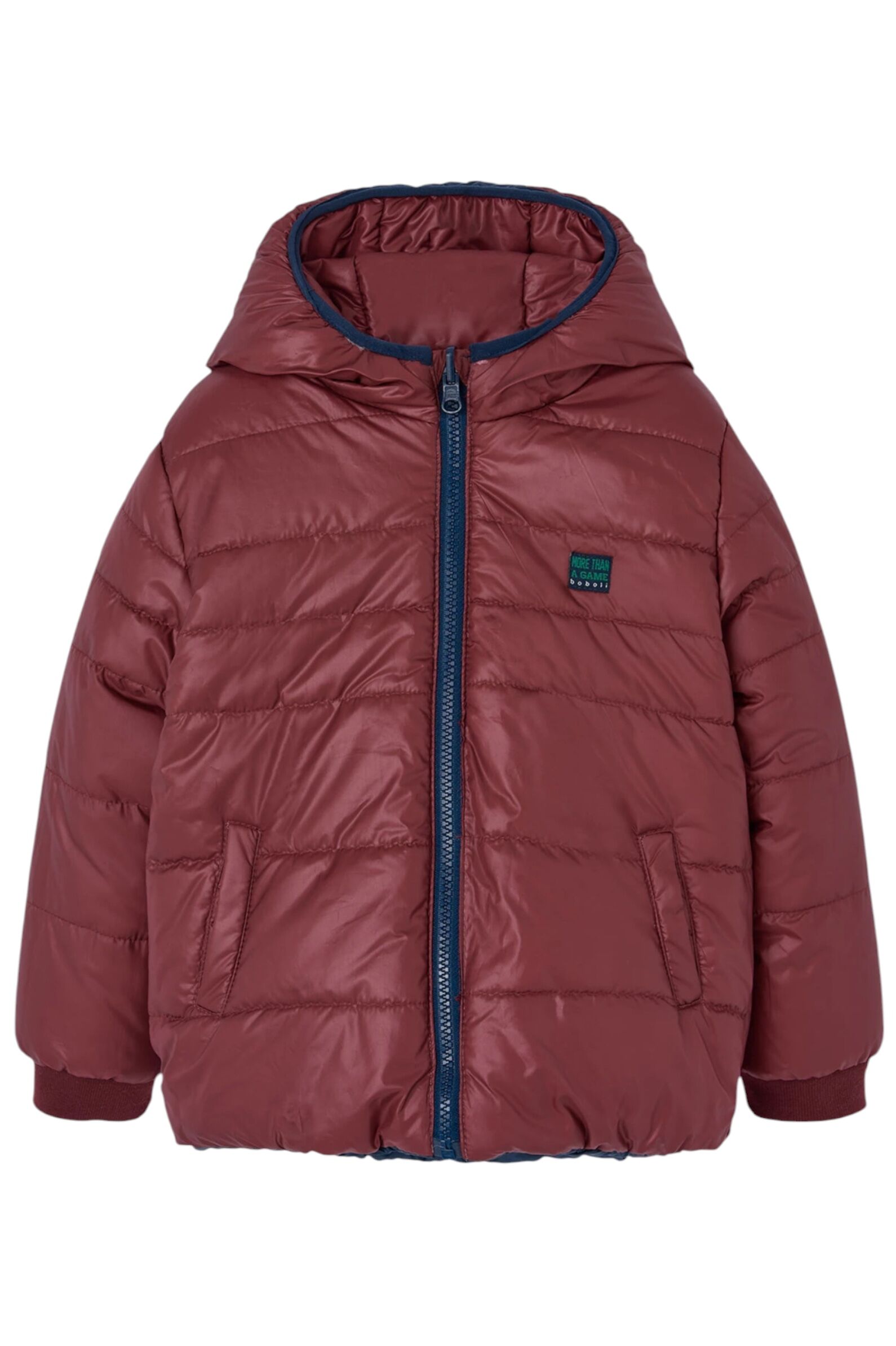 Куртка мал. АРТ.509138,син-крас,пэ/пэ