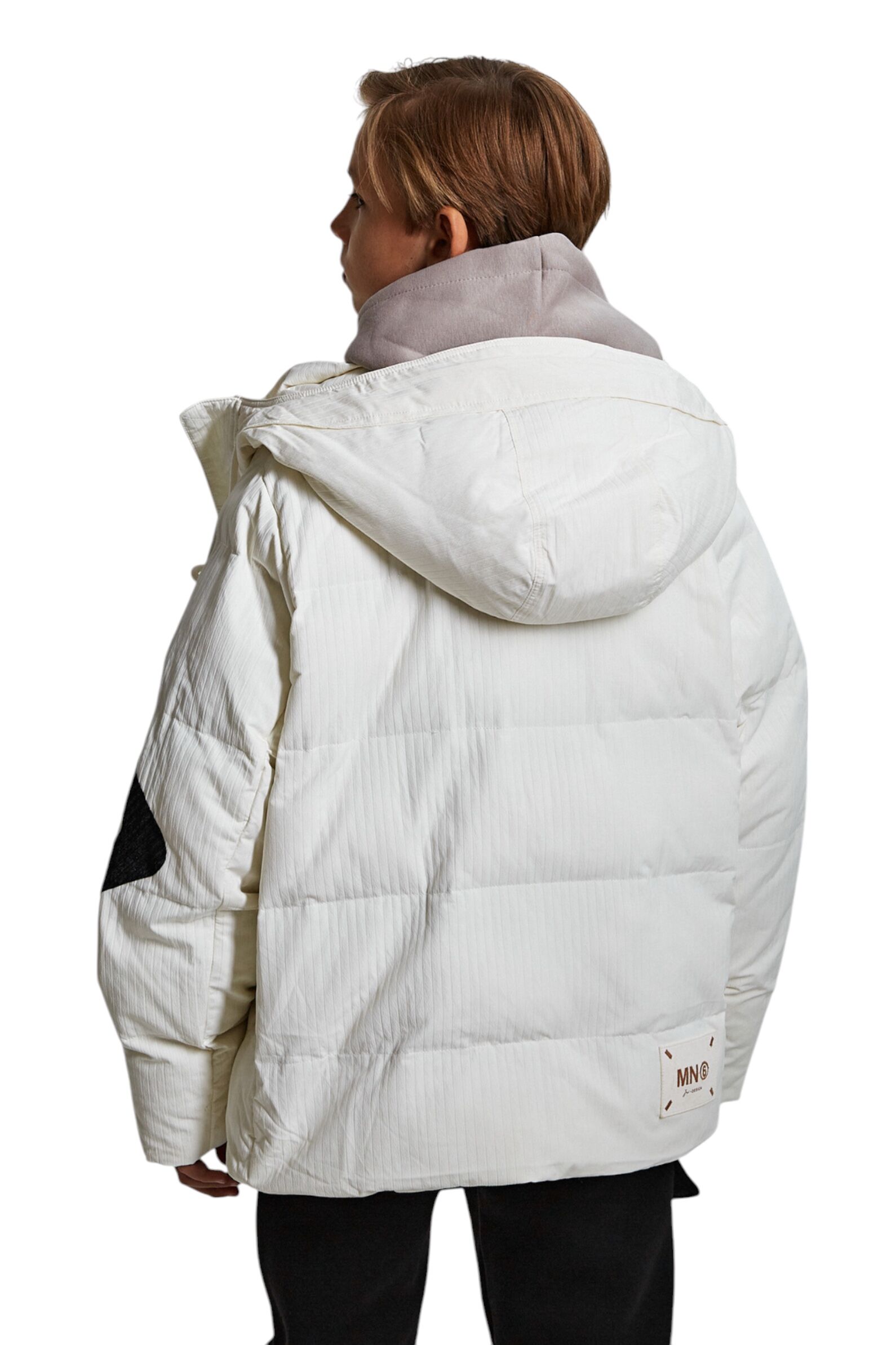 Куртка мал. АРТ.B-PLT34642,бел,пэ