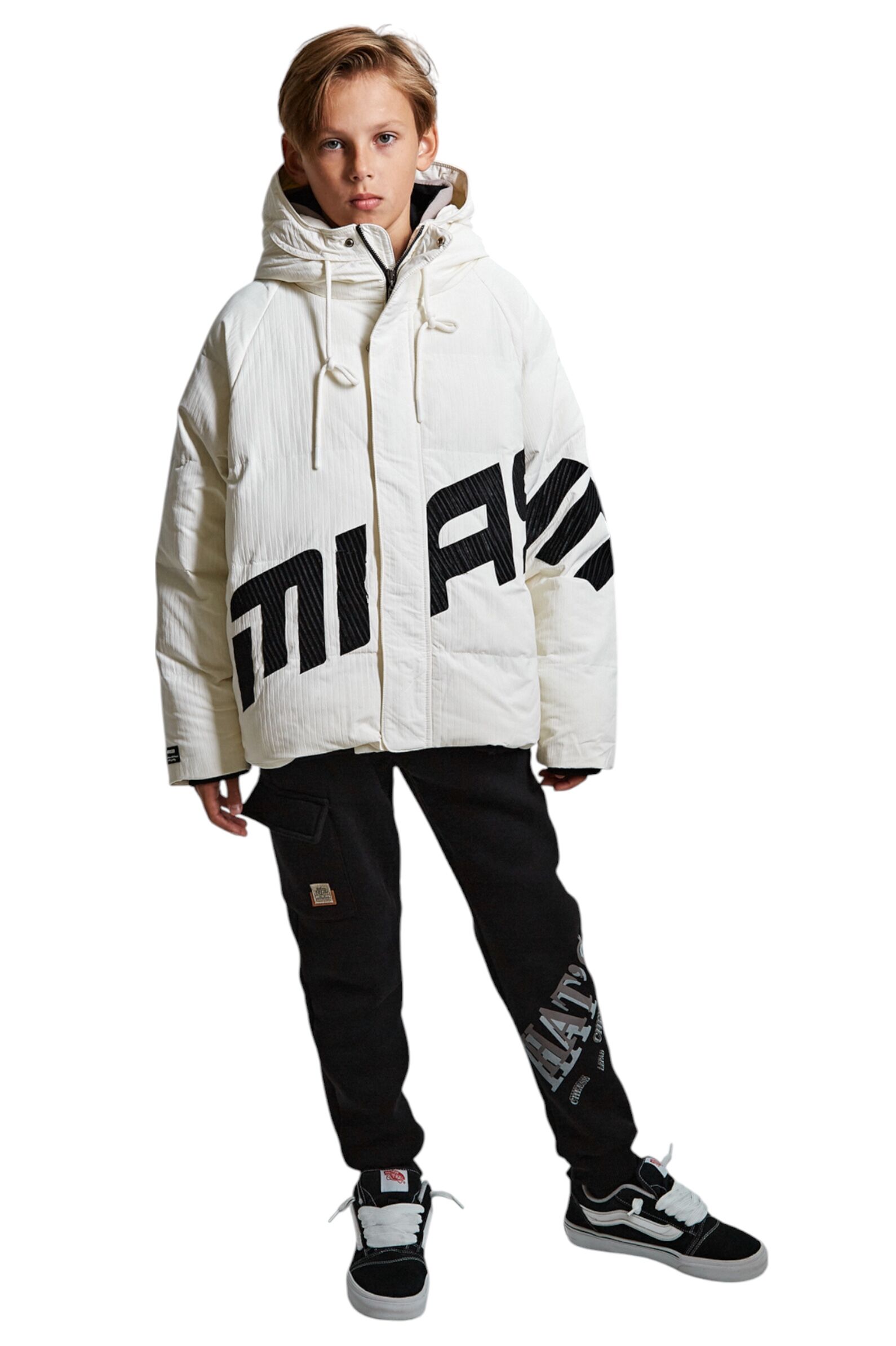 Куртка мал. АРТ.B-PLT34642,бел,пэ