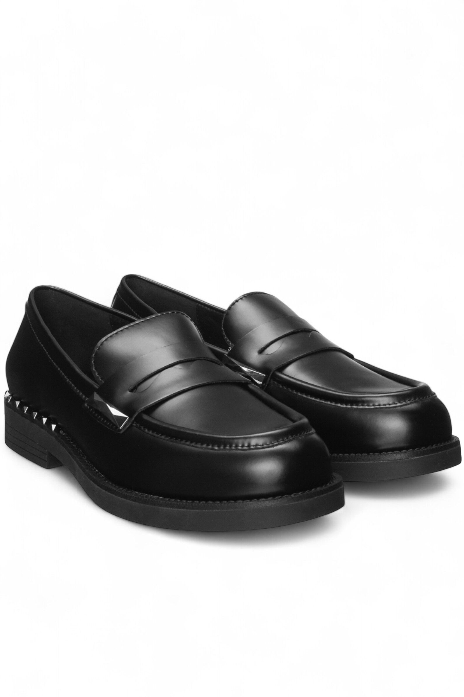 Лоферы жен. АРТ.FW25-M-151930-001,чер,н.к/н.к