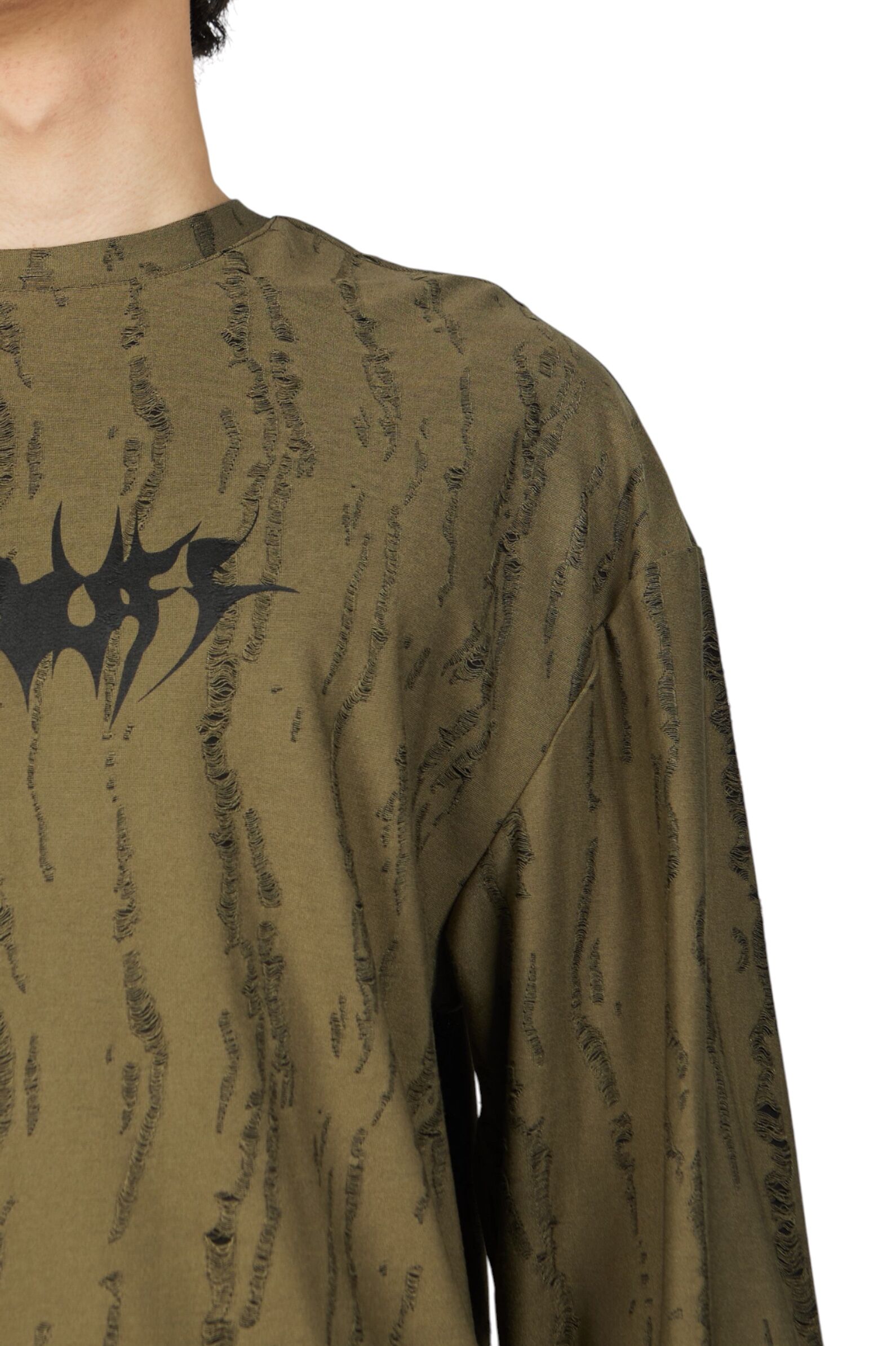 Лонгслив АРТ.B-SW35445,хаки,хл-пэ