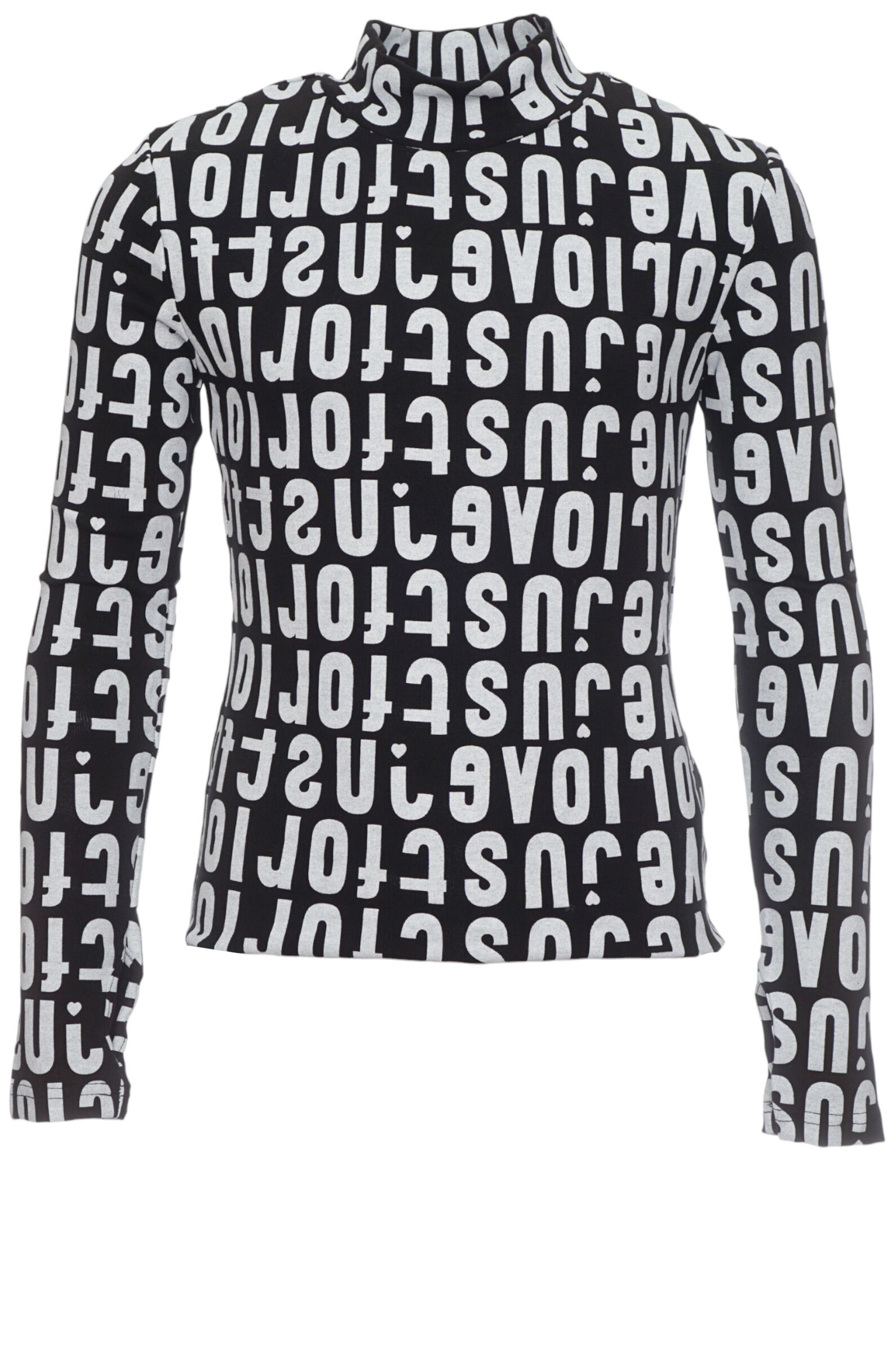 Лонгслив дев. АРТ.G-TN24697,чер-бел,вс-эл