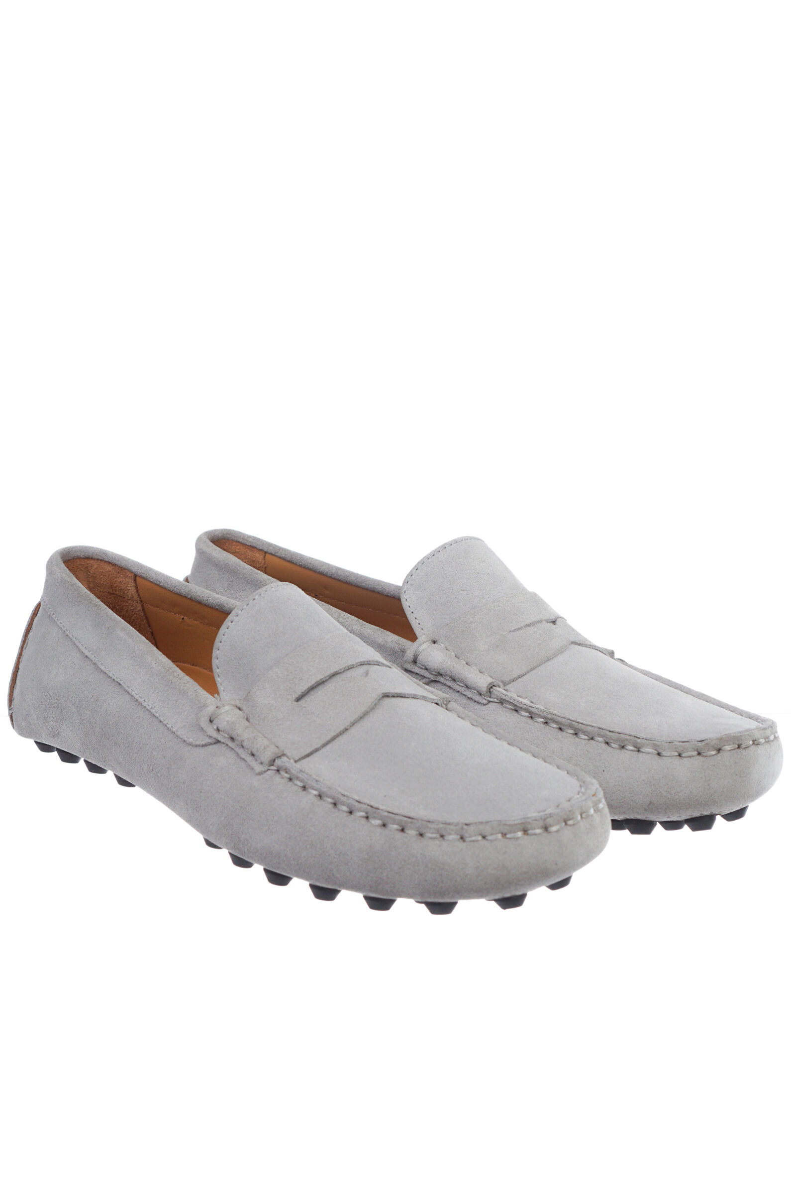 Мокасины муж. АРТ.25200,сер,н.з/н.к