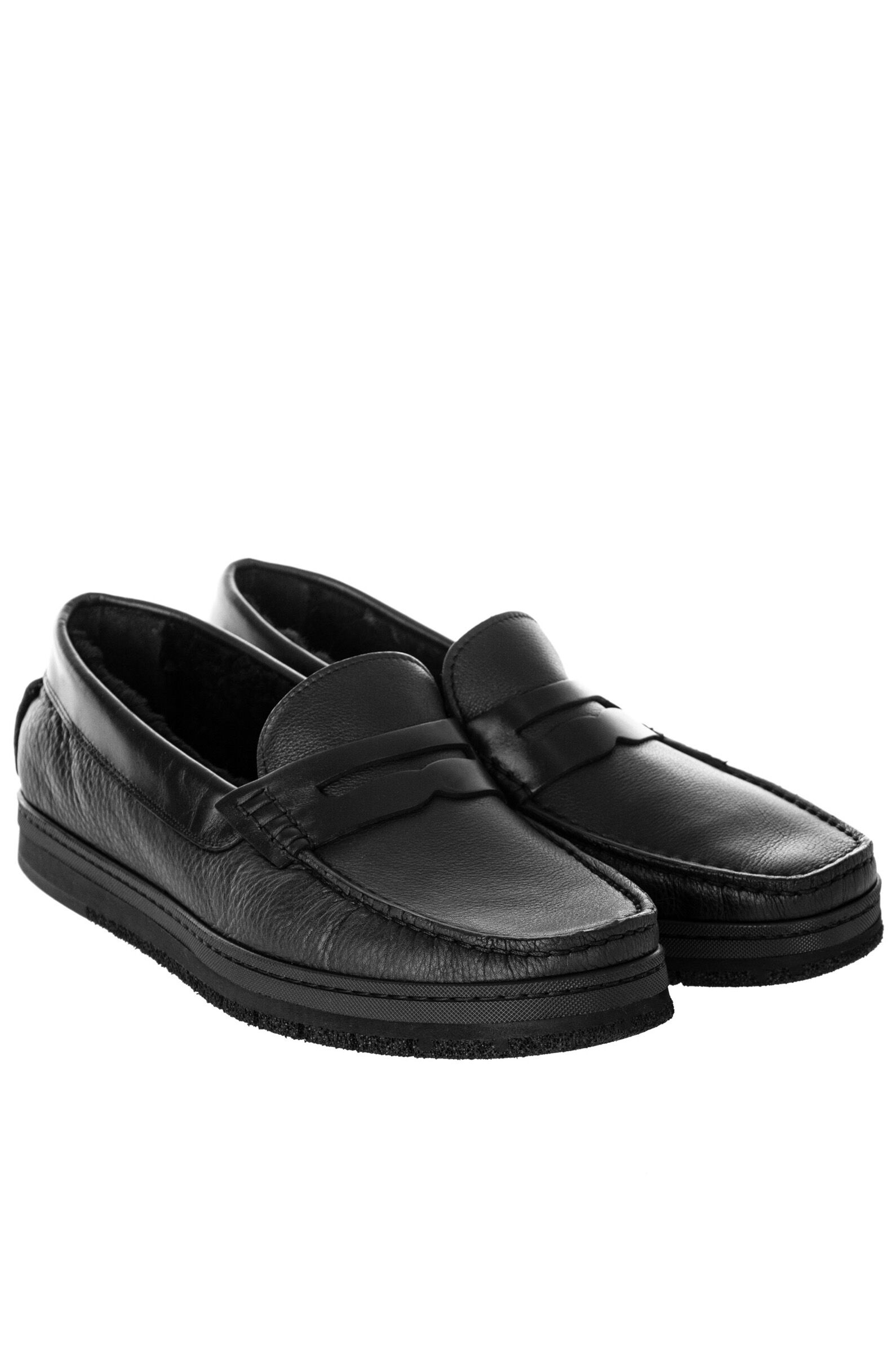 Мокасины муж. АРТ.35232,чер,н.к/н.м