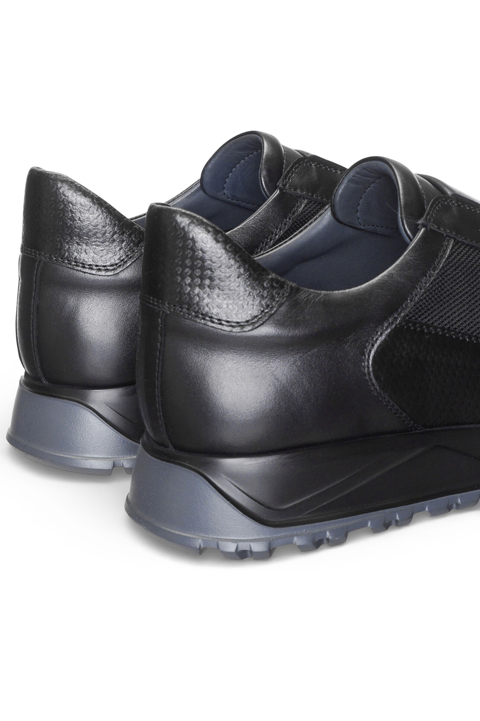 П/ботинки муж. АРТ.6528-03,чер,н.к-тек/н.к