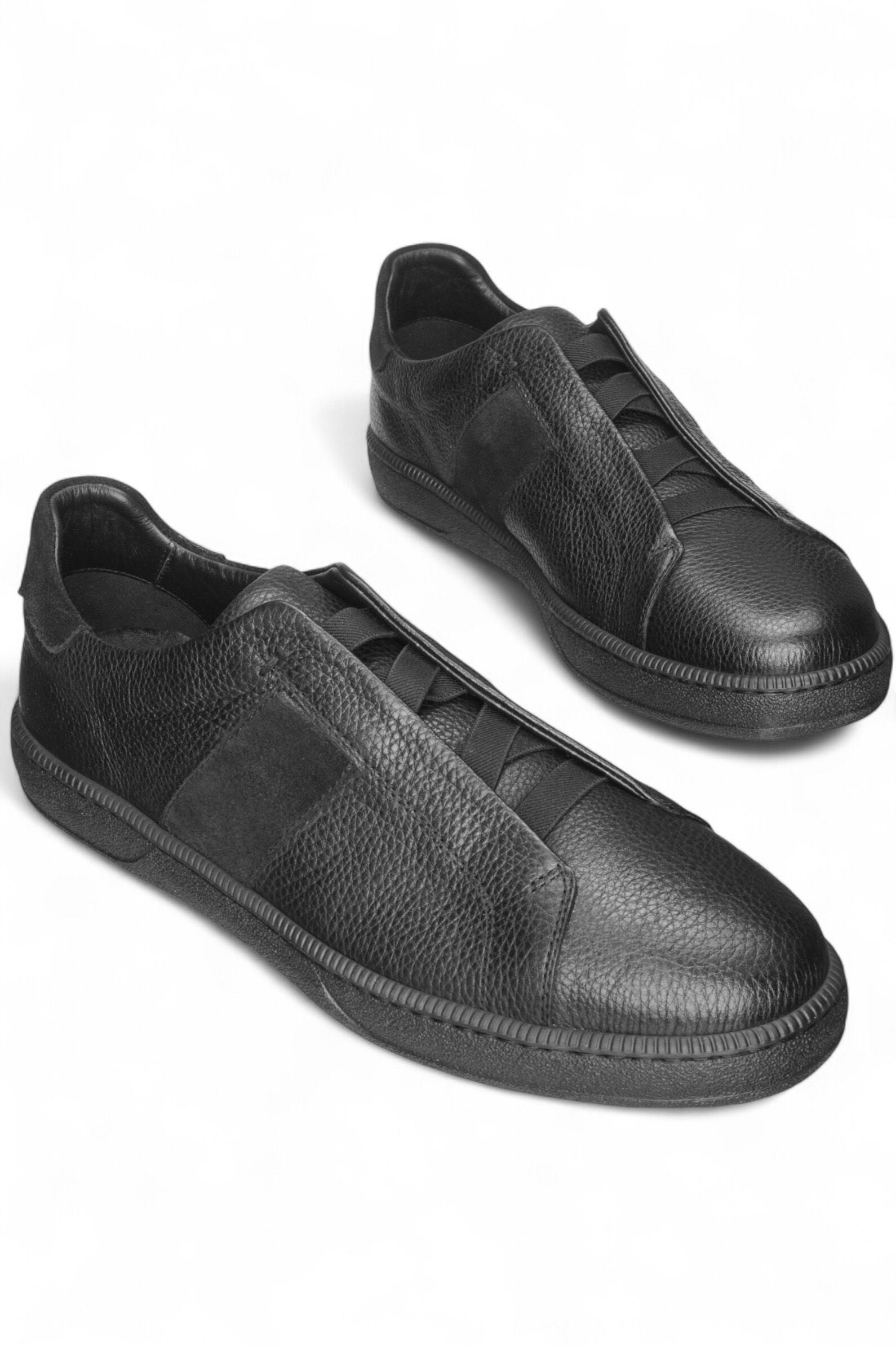 П/ботинки муж.АРТ.L5681,чер,н.к-з/н.к