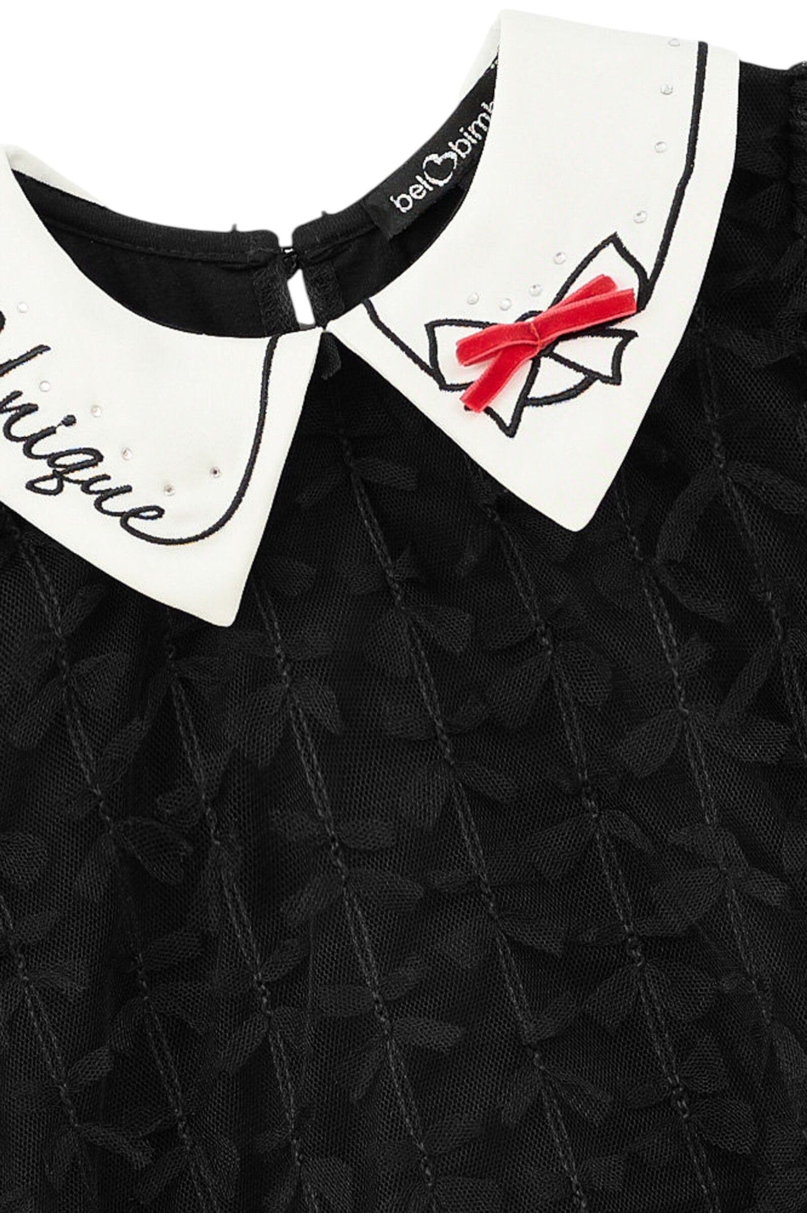 Платье дев. АРТ.252229,чер,хл-пэ