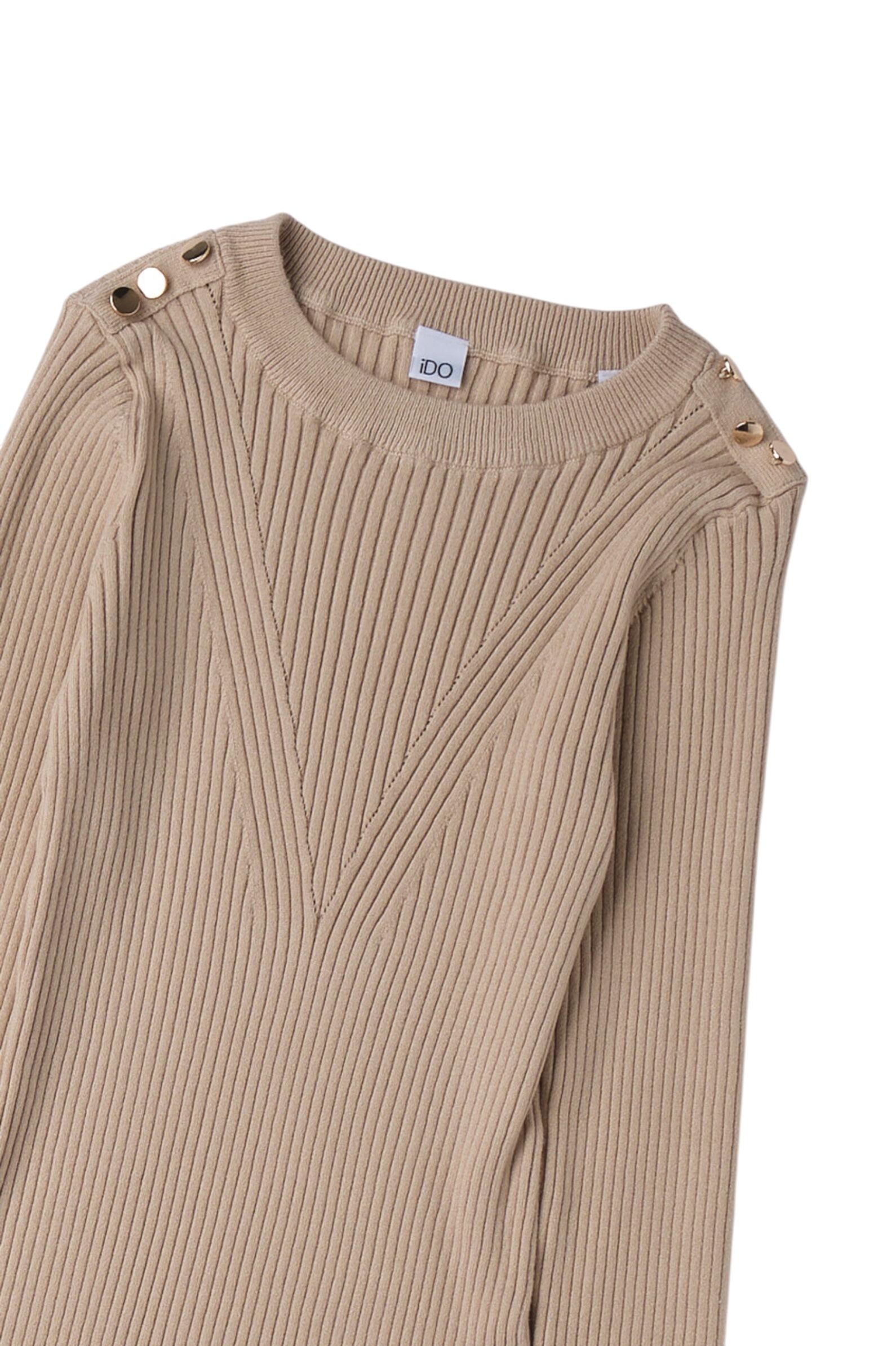 Платье дев. АРТ.4.F571.00,беж,вис-полиэф-нейл