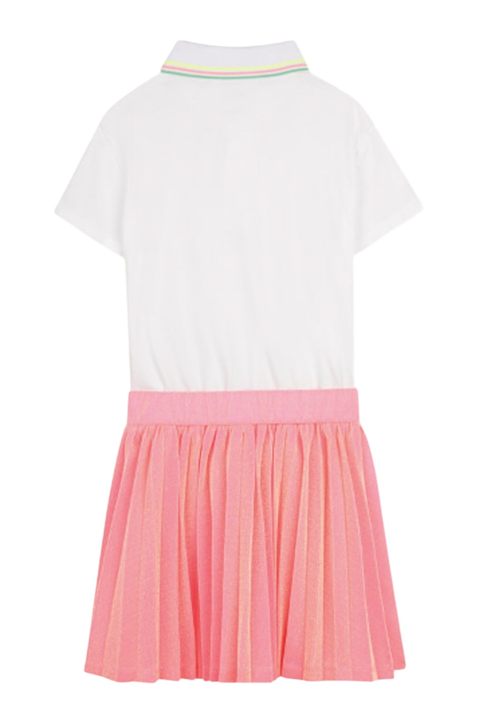 Платье дев. АРТ.U21830/10P,бел-роз,хл