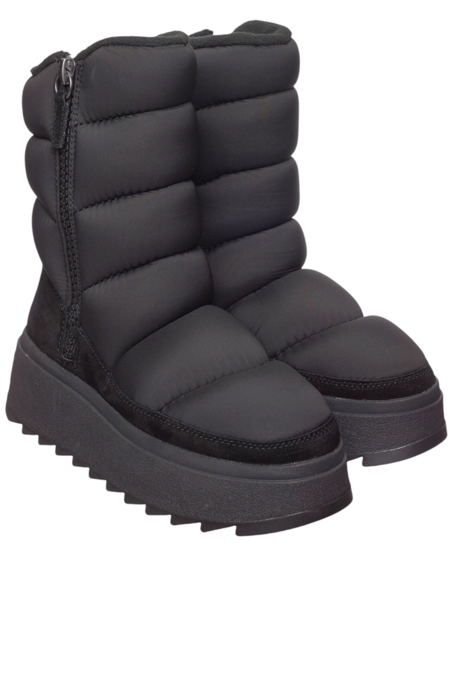 П/сапоги жен. АРТ.FW24-S-139298-001,чер,тек-н.з/байка