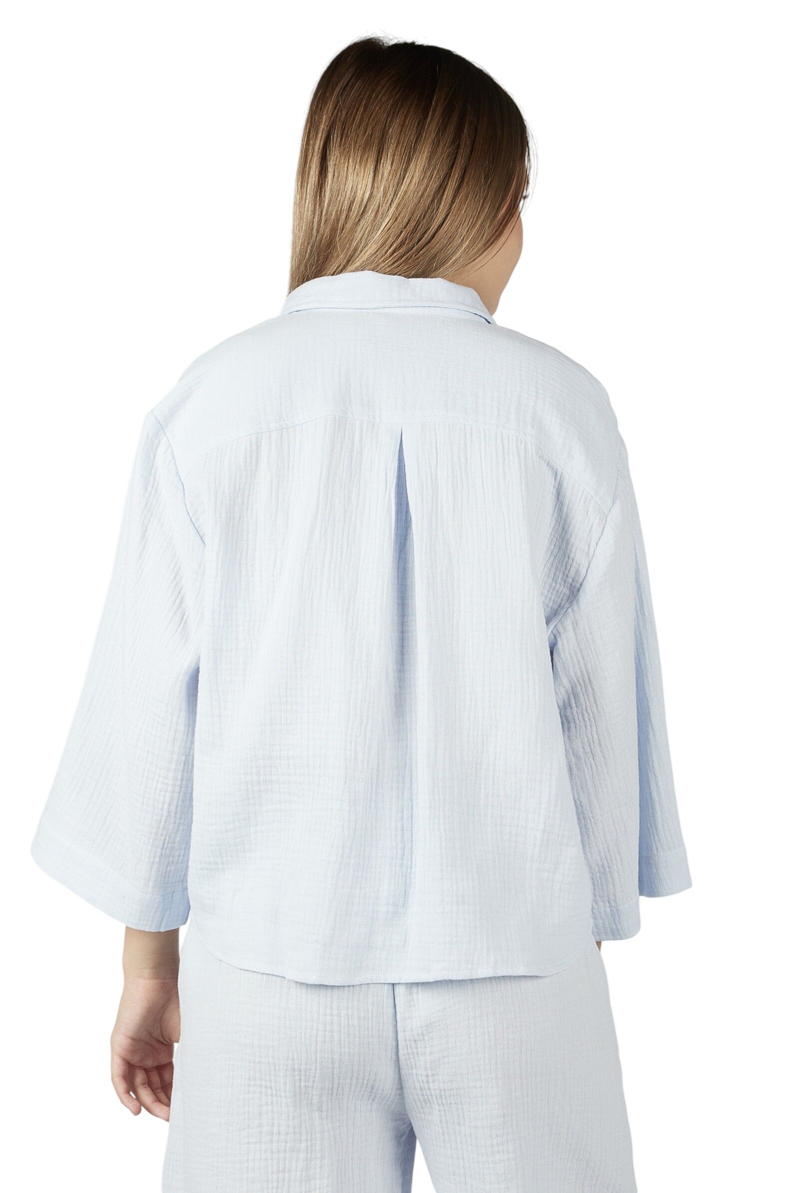 Рубашка дев. АРТ.G-SH26087,гол,хл