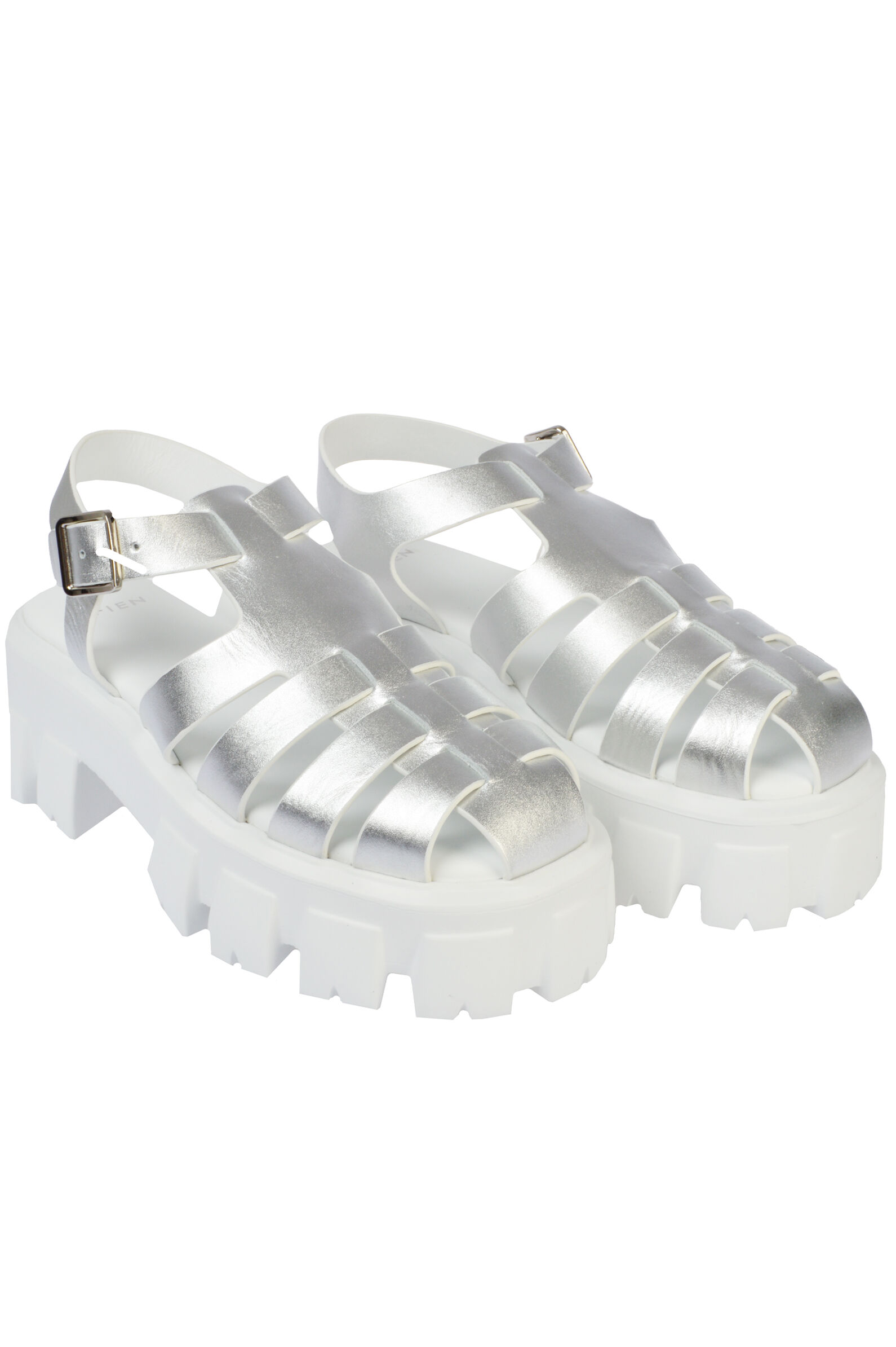 Сандалии жен. АРТ.159 825,сереб,н.к/н.к