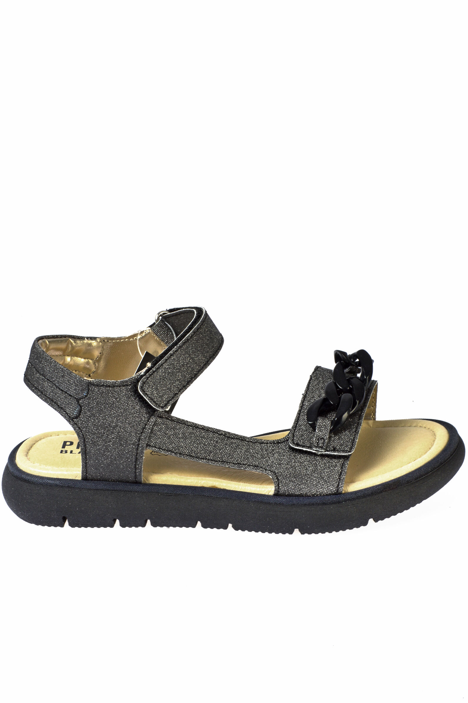 Сандалии дев. АРТ.3928700,чер,и.к/и.к